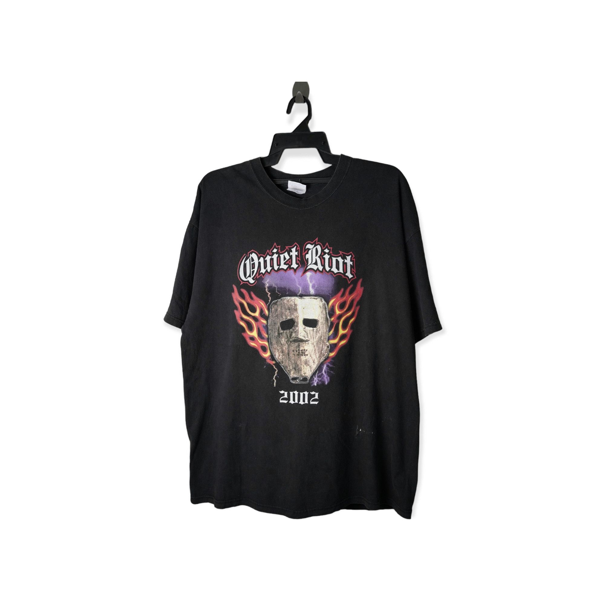 Band Tees × Vintage Vintage Y2K Quite Riot 2002 Tee Size US XL / EU 56 / 4 - 1 Thumbnail