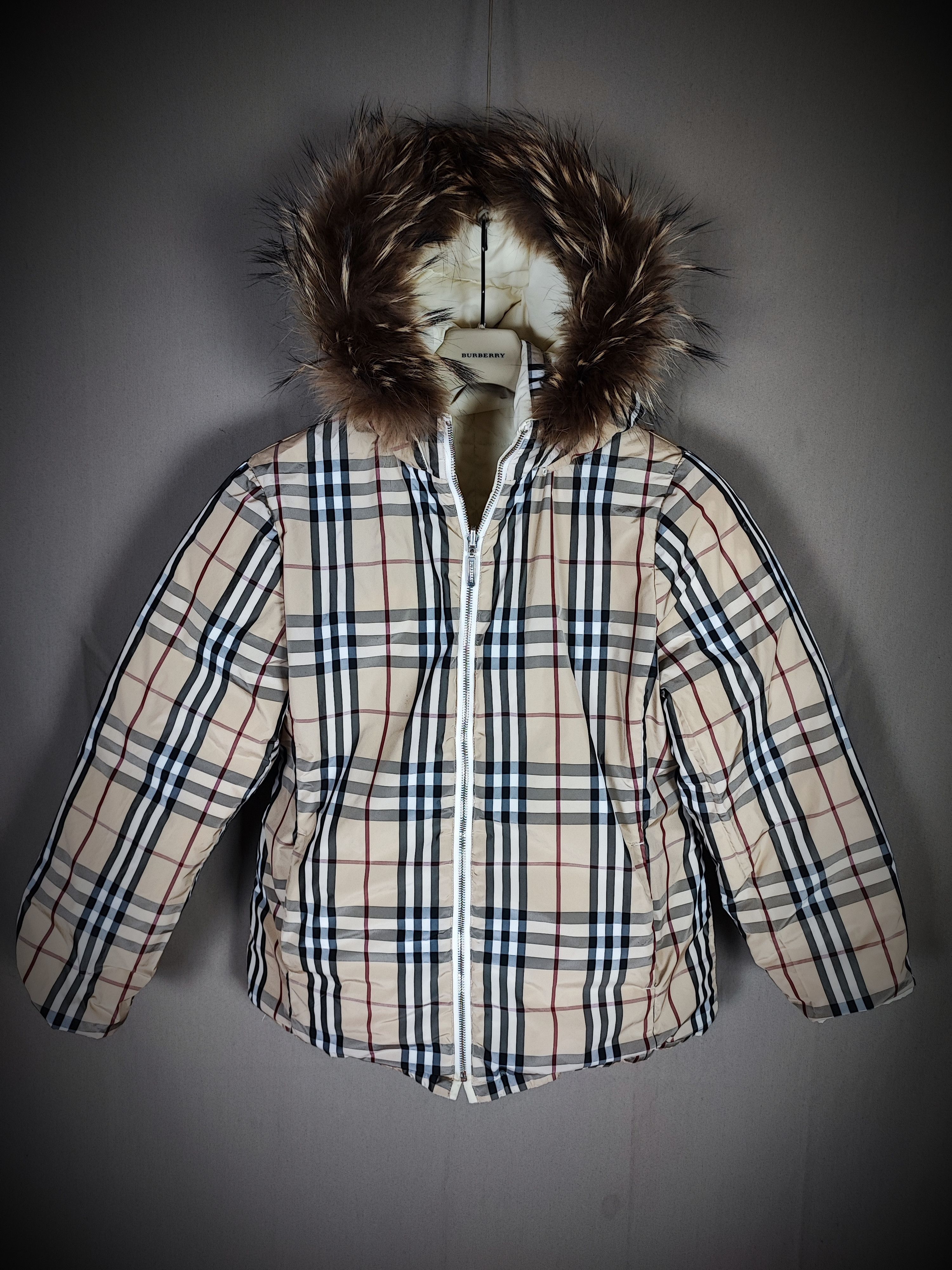 Okinawa Prefecture Burberry Coat Burberry Reversible Hoodie 2000's