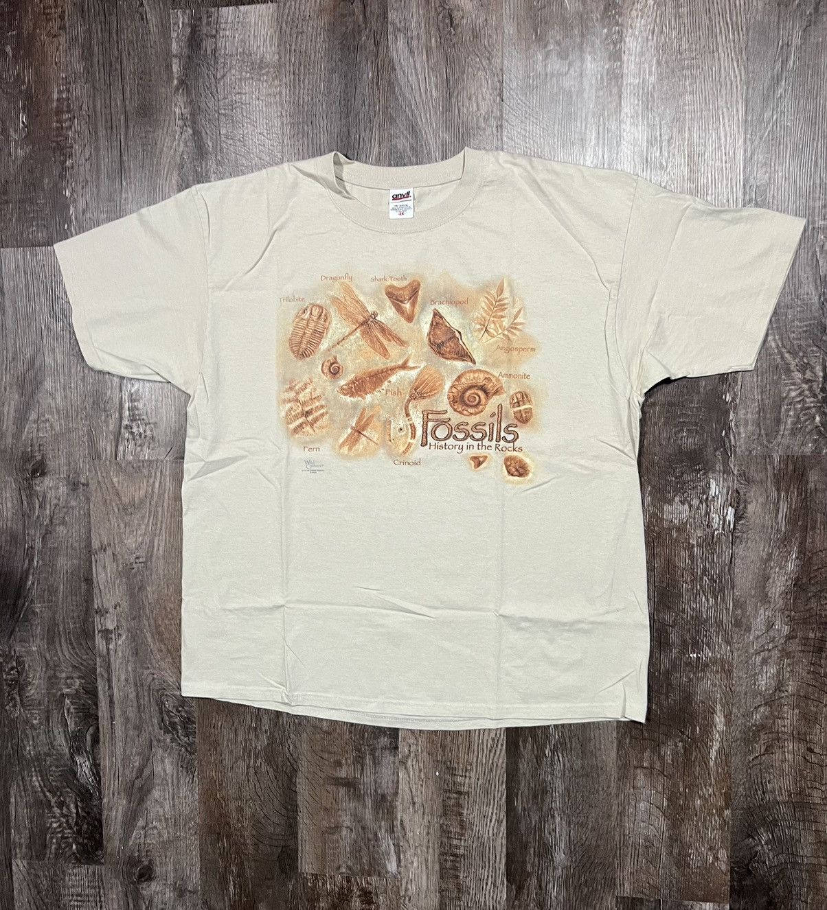 Vintage Vintage Fossil Shirt Size US XXL / EU 58 / 5 - 1 Thumbnail