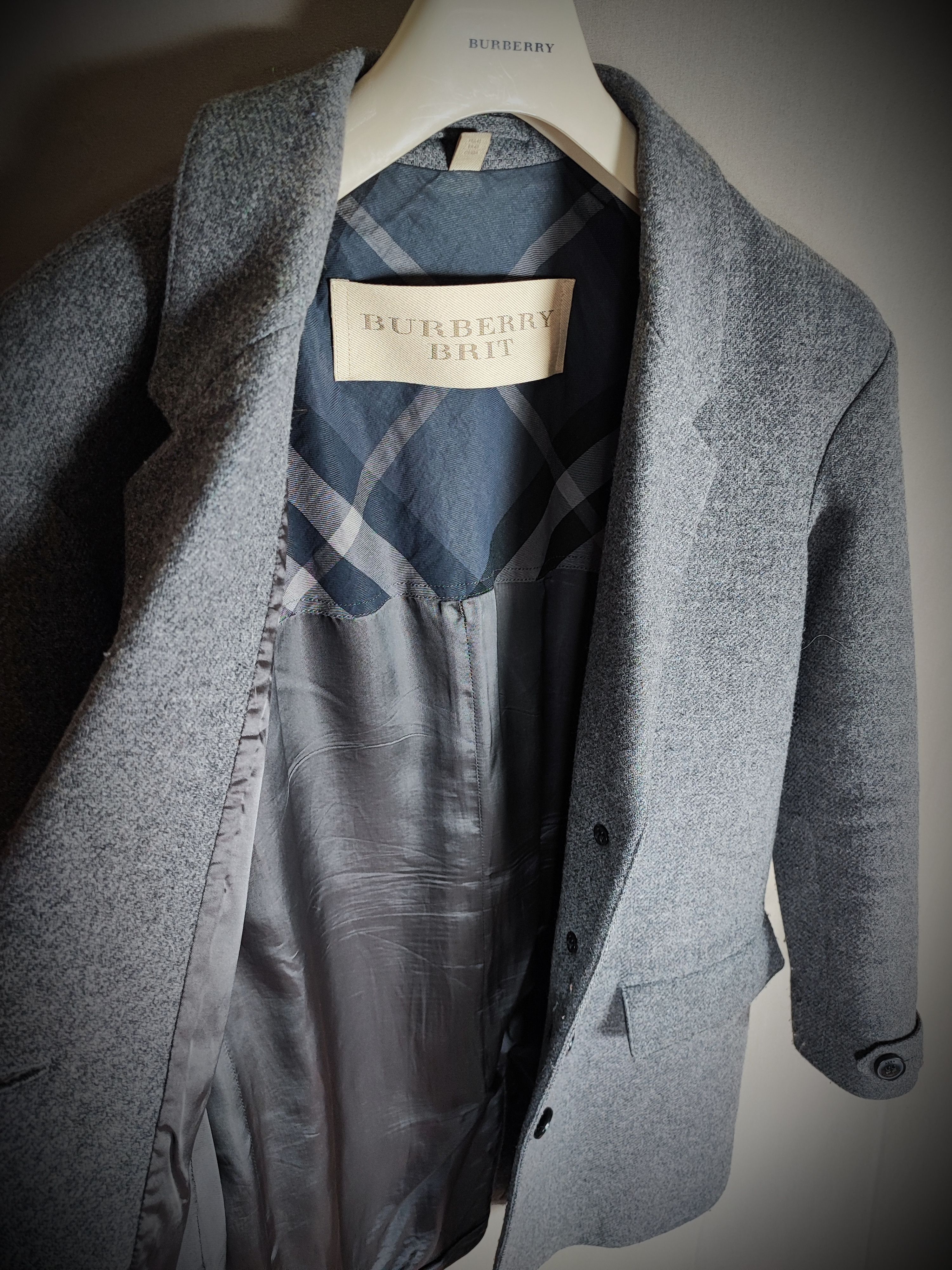 Burberry Burberry Coat Size L / US 10 / IT 46 - 4 Thumbnail