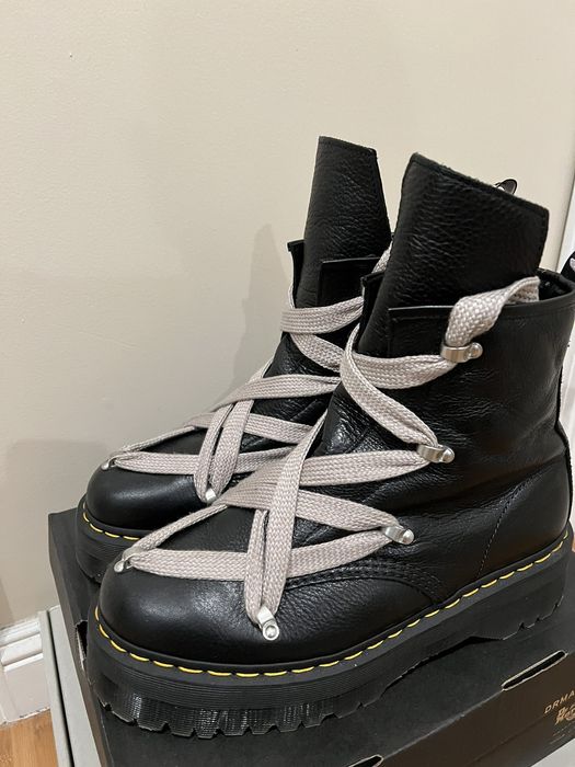 Rick Owens Rick Owens x Dr Martens Quad Pentagram Lace | Grailed