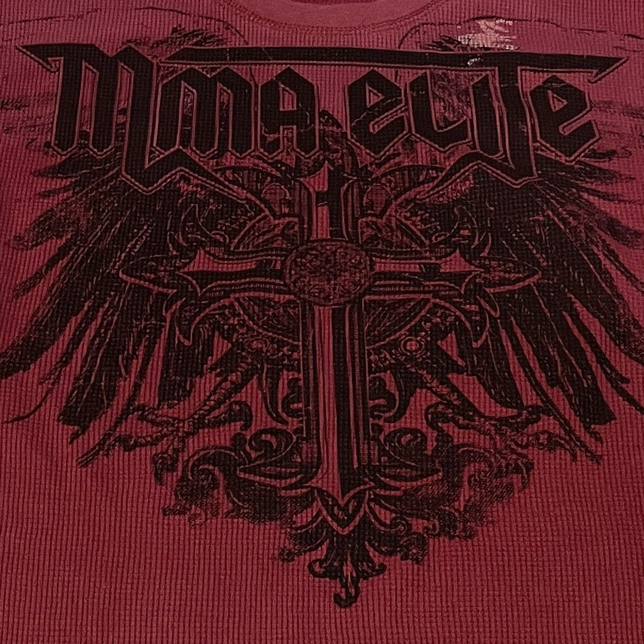 Affliction Mma Elite Skulls Thermal Longsleeve Y2K Size US M / EU 48-50 / 2 - 2 Thumbnail