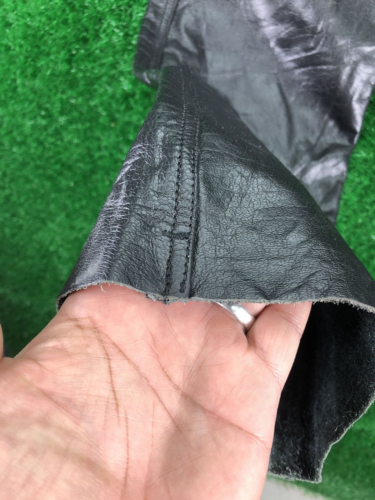 Vintage 90's Leather Pants by Straight Japanese Brand