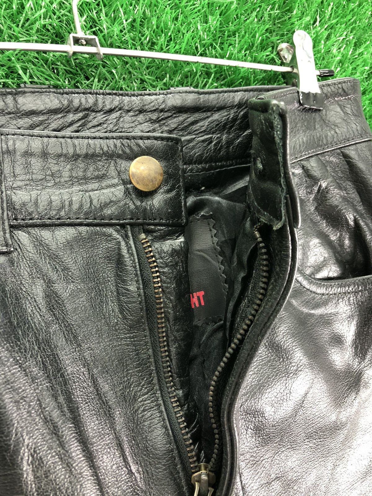 Vintage 90's Leather Pants by Straight Japanese Brand
