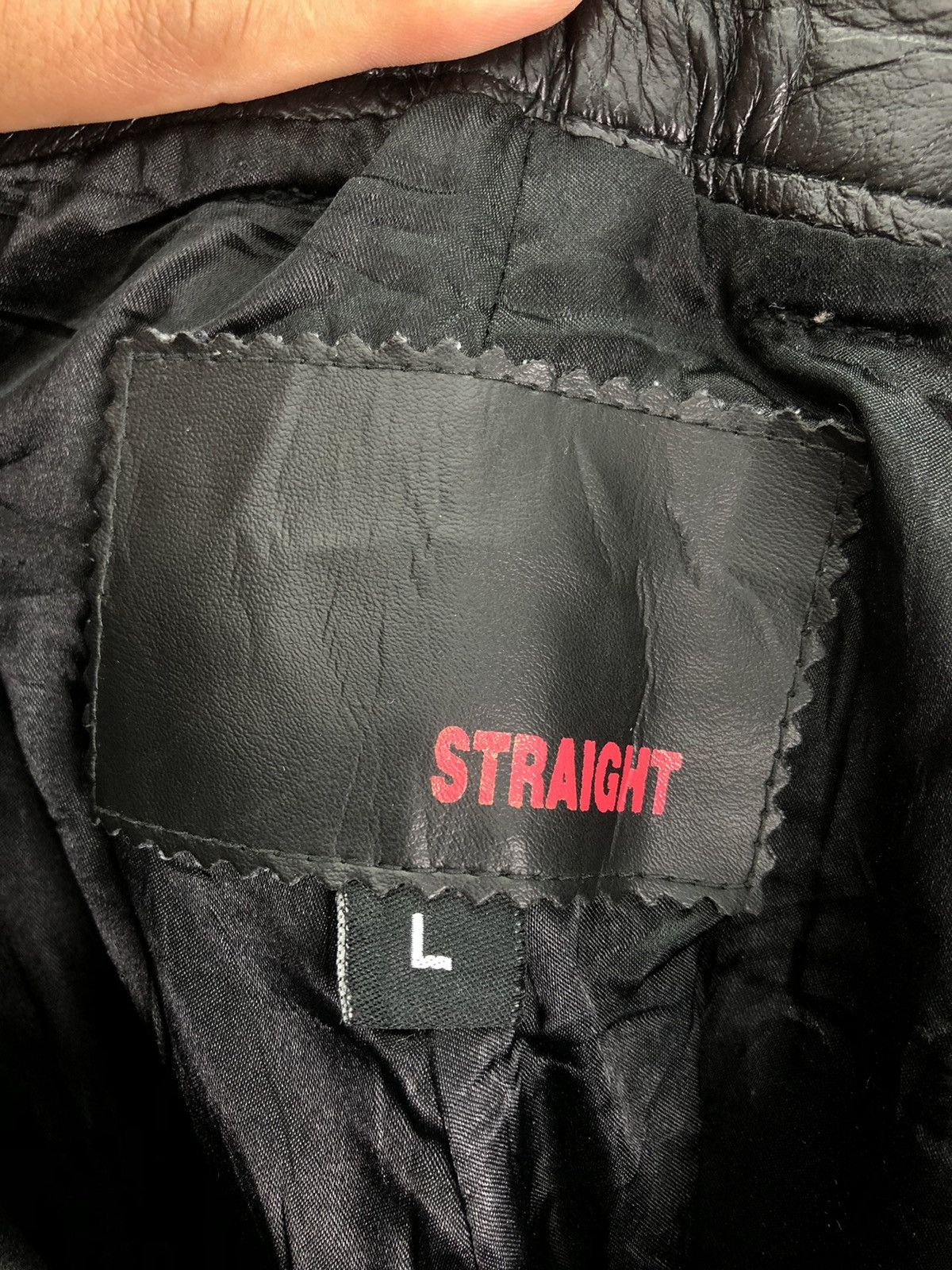 Vintage 90's Leather Pants by Straight Japanese Brand