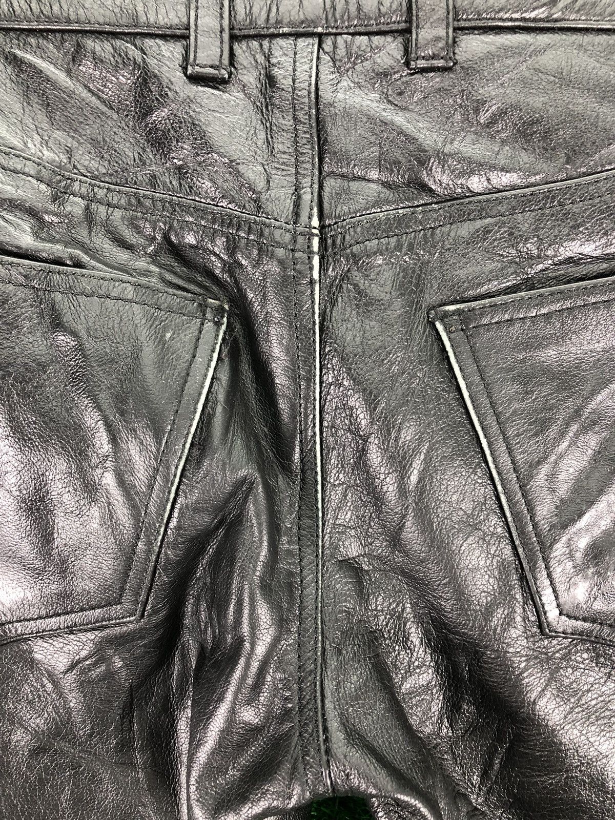Vintage 90's Leather Pants by Straight Japanese Brand