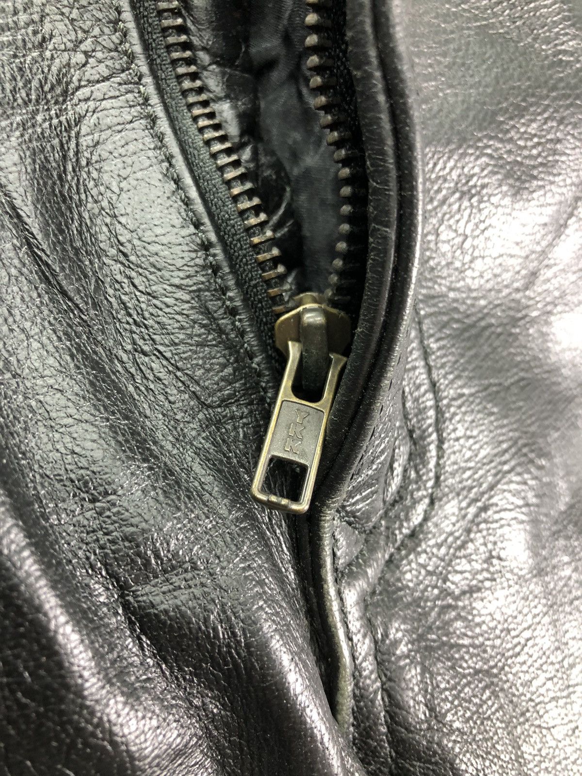 Vintage 90's Leather Pants by Straight Japanese Brand