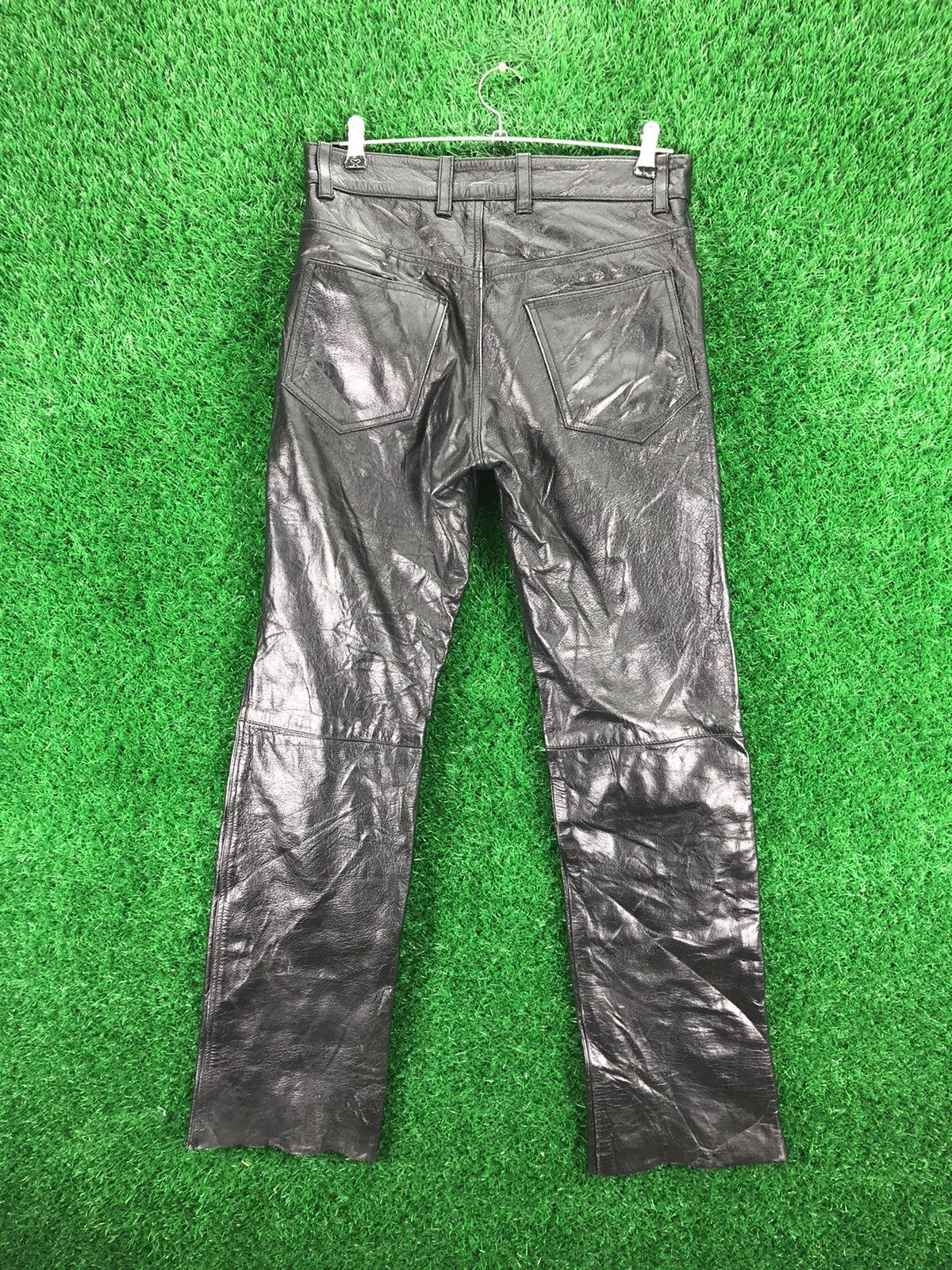 Vintage 90's Leather Pants by Straight Japanese Brand