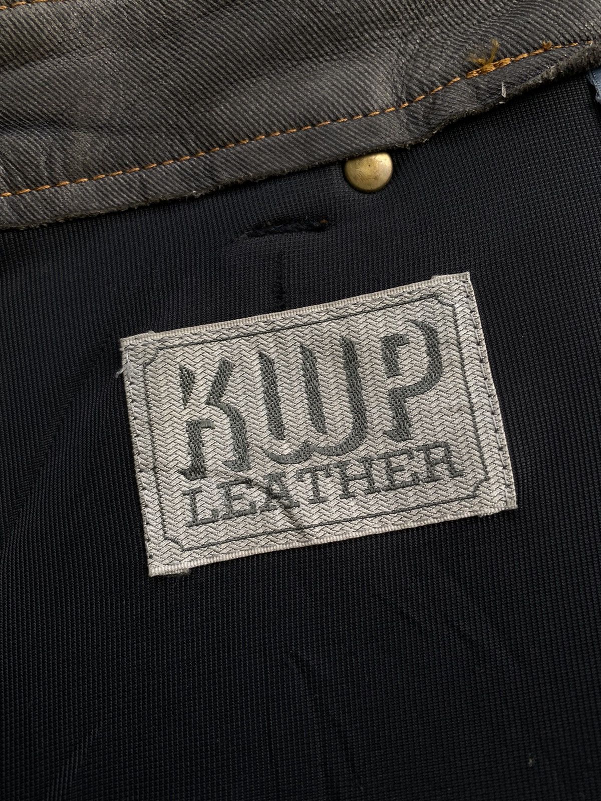 Genuine Leather × Japanese Brand Japanese Brand Kushitani Explorer Washable Leather Jeans Size US 30 / EU 46 - 22 Thumbnail