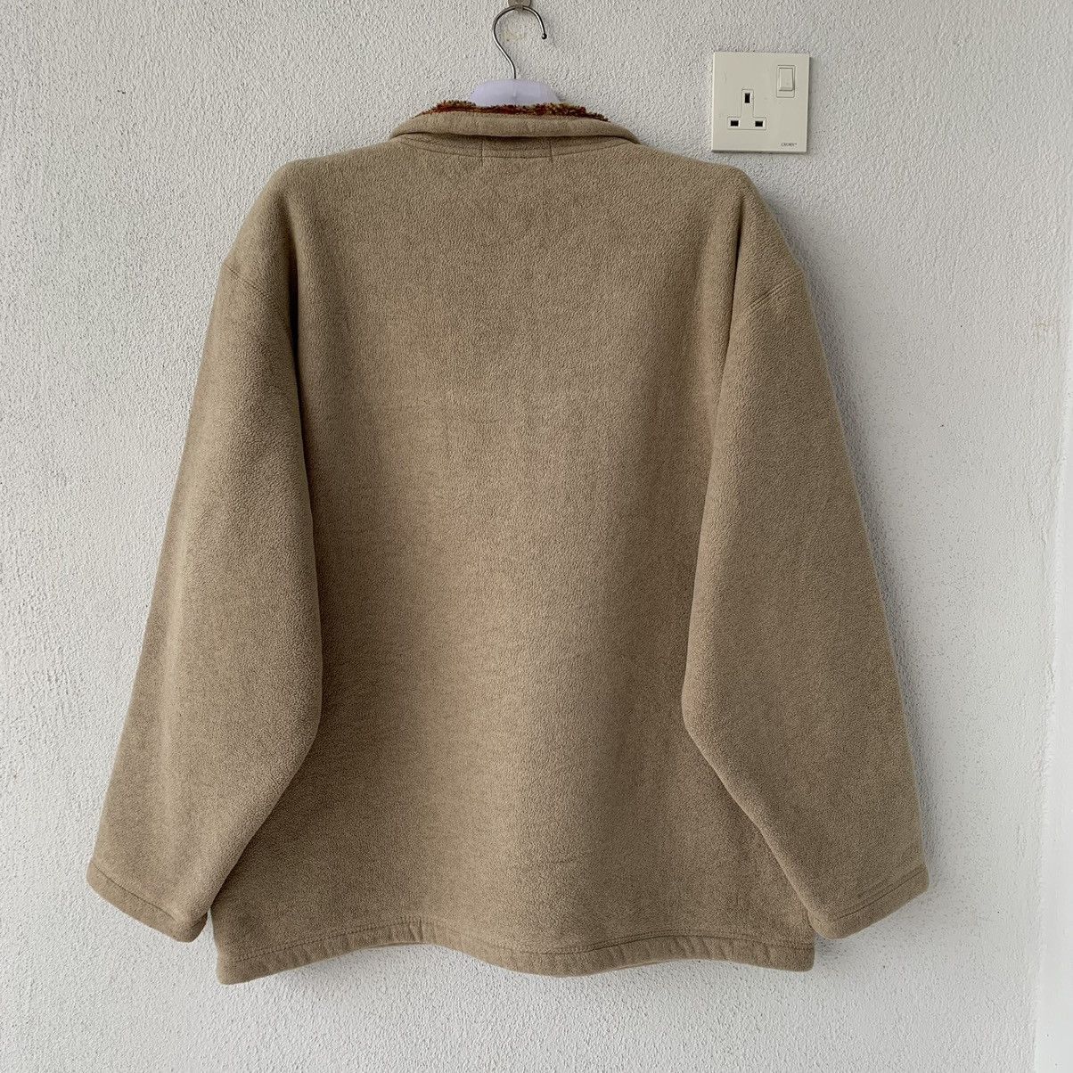 Renoma × Vintage U.P RENOMA fleece turtleneck full zip jacket Size US XL / EU 56 / 4 - 6 Thumbnail
