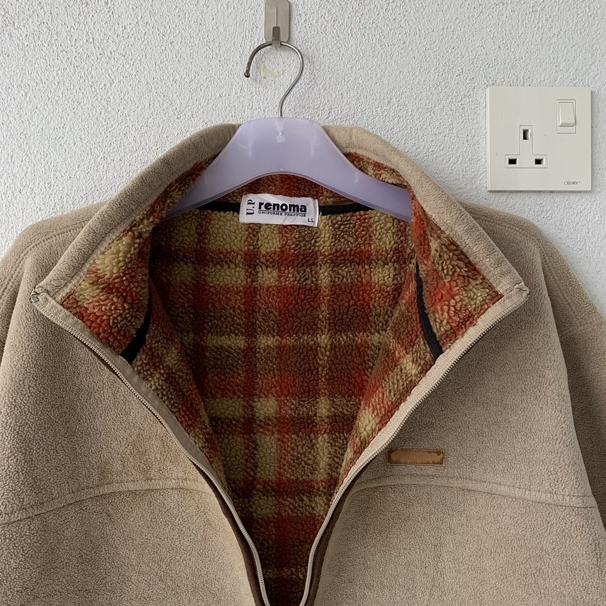 Renoma × Vintage U.P RENOMA fleece turtleneck full zip jacket Size US XL / EU 56 / 4 - 5 Thumbnail