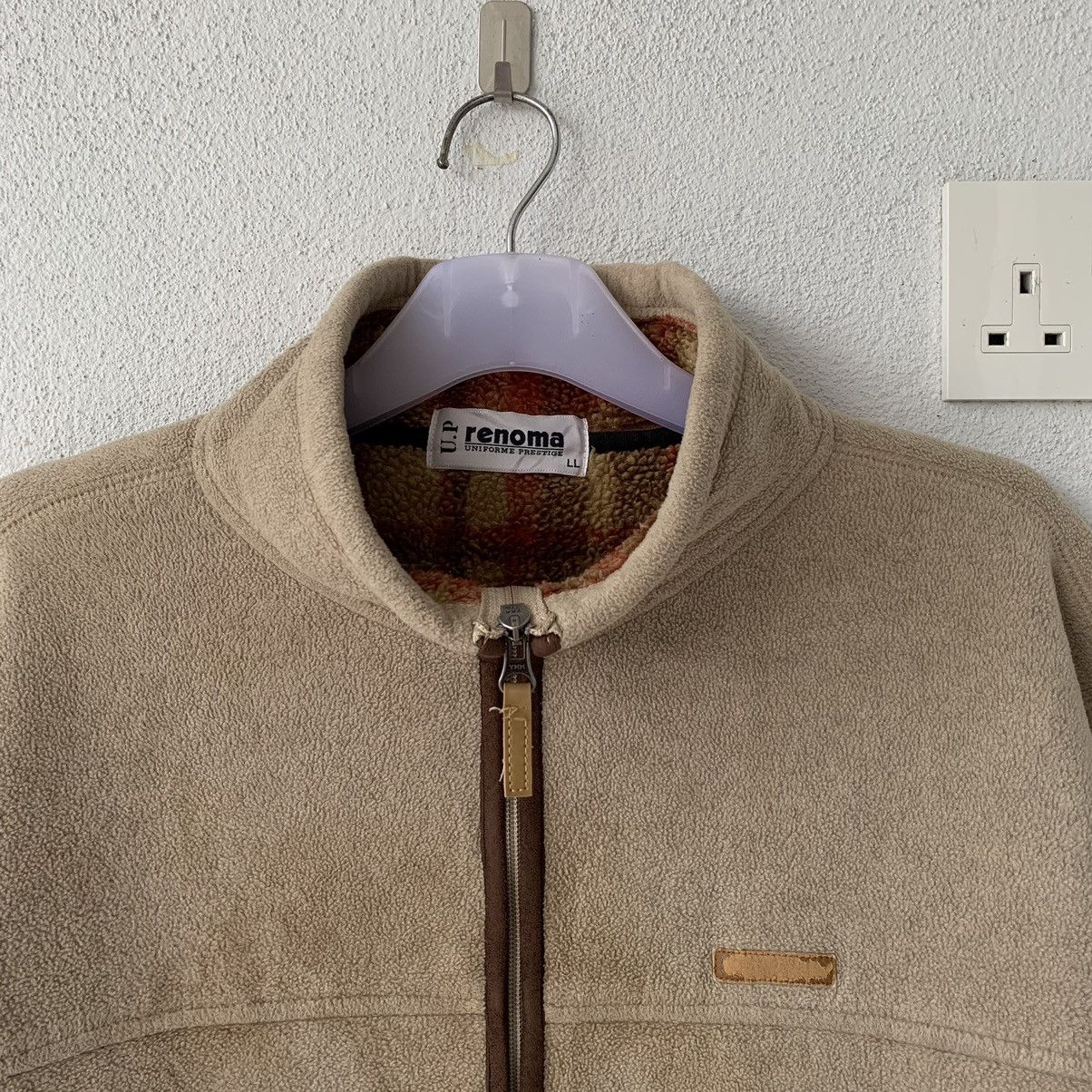 Renoma × Vintage U.P RENOMA fleece turtleneck full zip jacket Size US XL / EU 56 / 4 - 4 Thumbnail