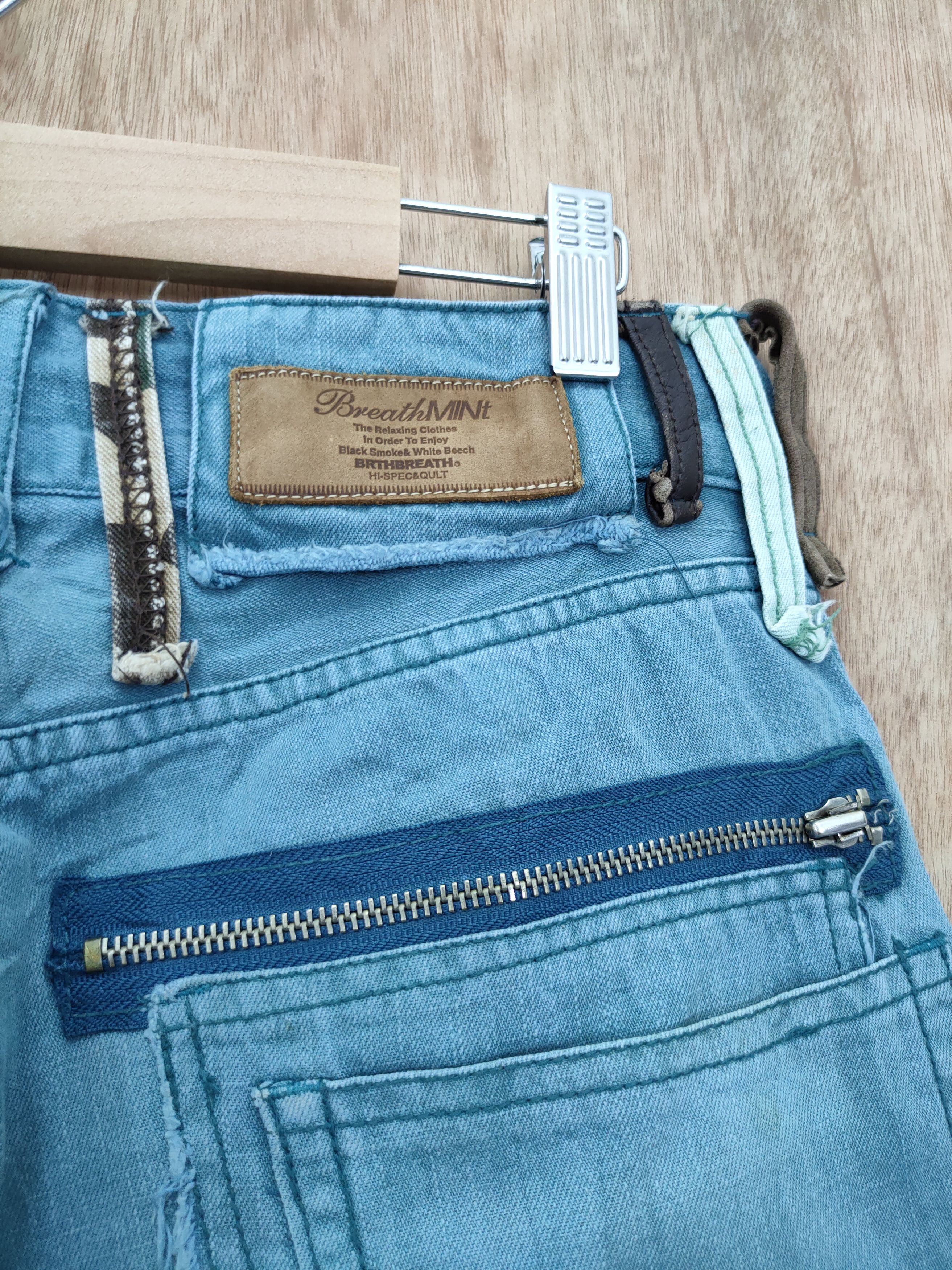 Japanese Brand DL Breathmint blue vintage cargo pants #46-054 Size US 30 / EU 46 - 12 Thumbnail