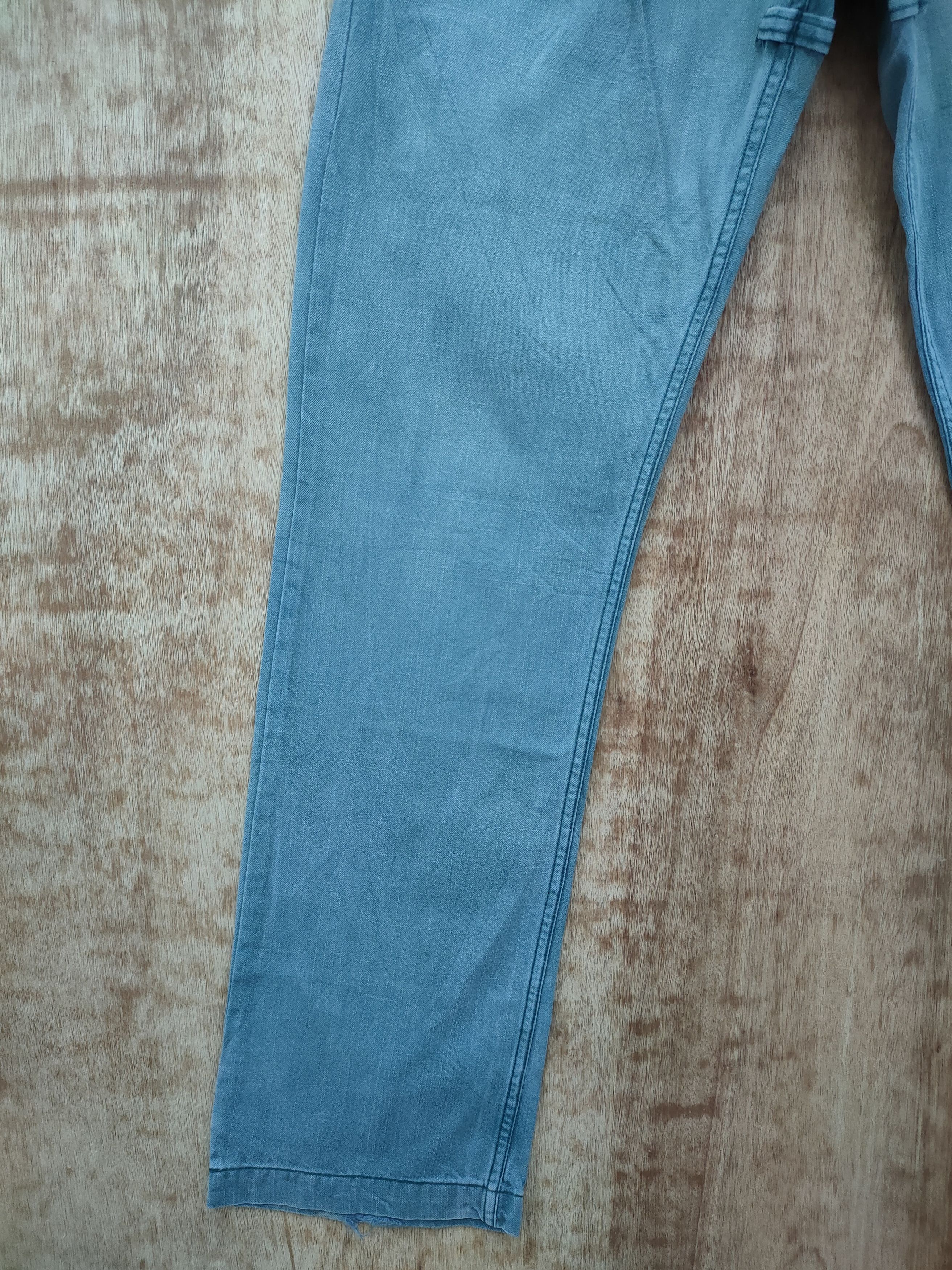 Japanese Brand DL Breathmint blue vintage cargo pants #46-054 Size US 30 / EU 46 - 2 Thumbnail