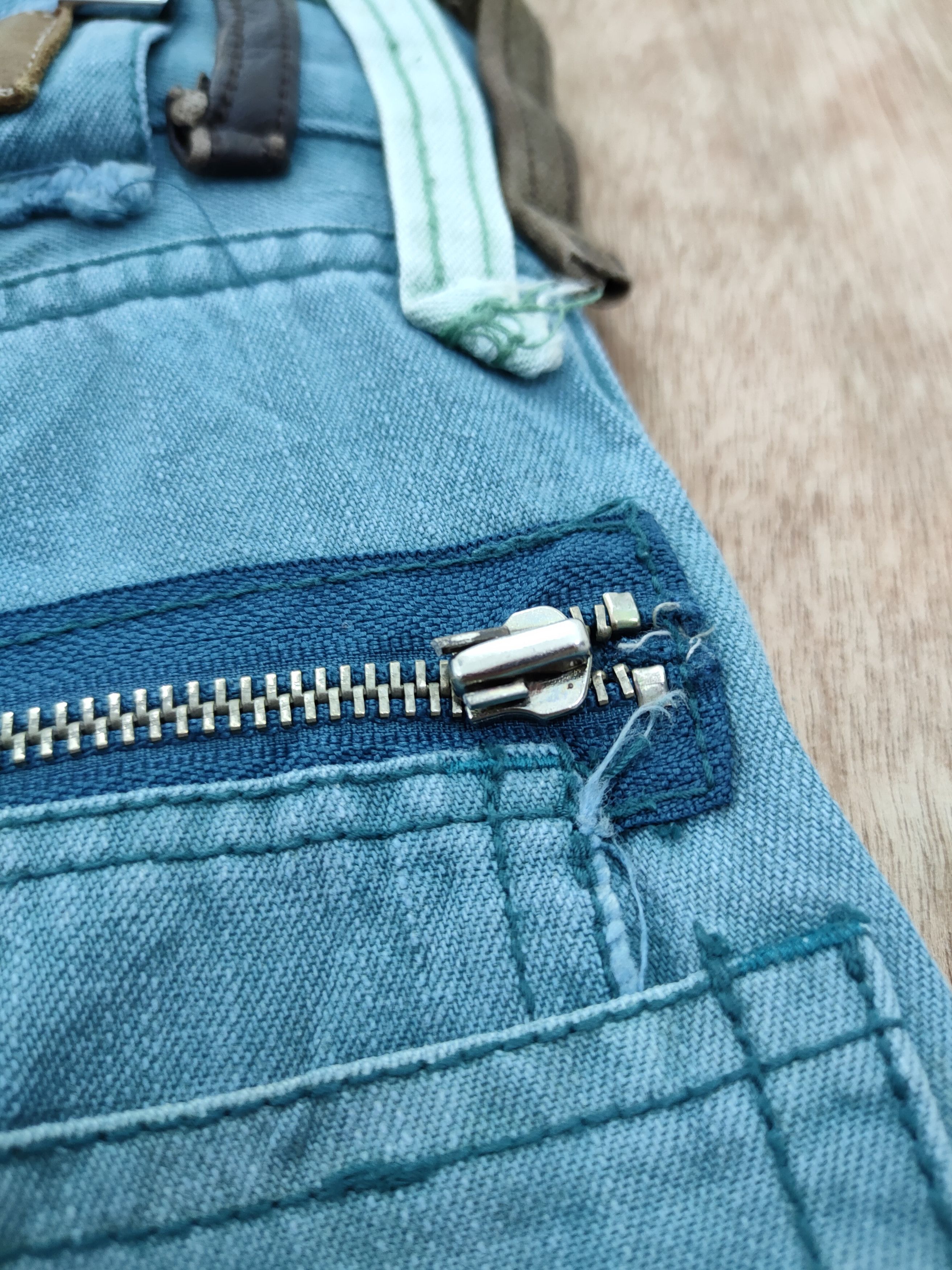 Japanese Brand DL Breathmint blue vintage cargo pants #46-054 Size US 30 / EU 46 - 13 Thumbnail
