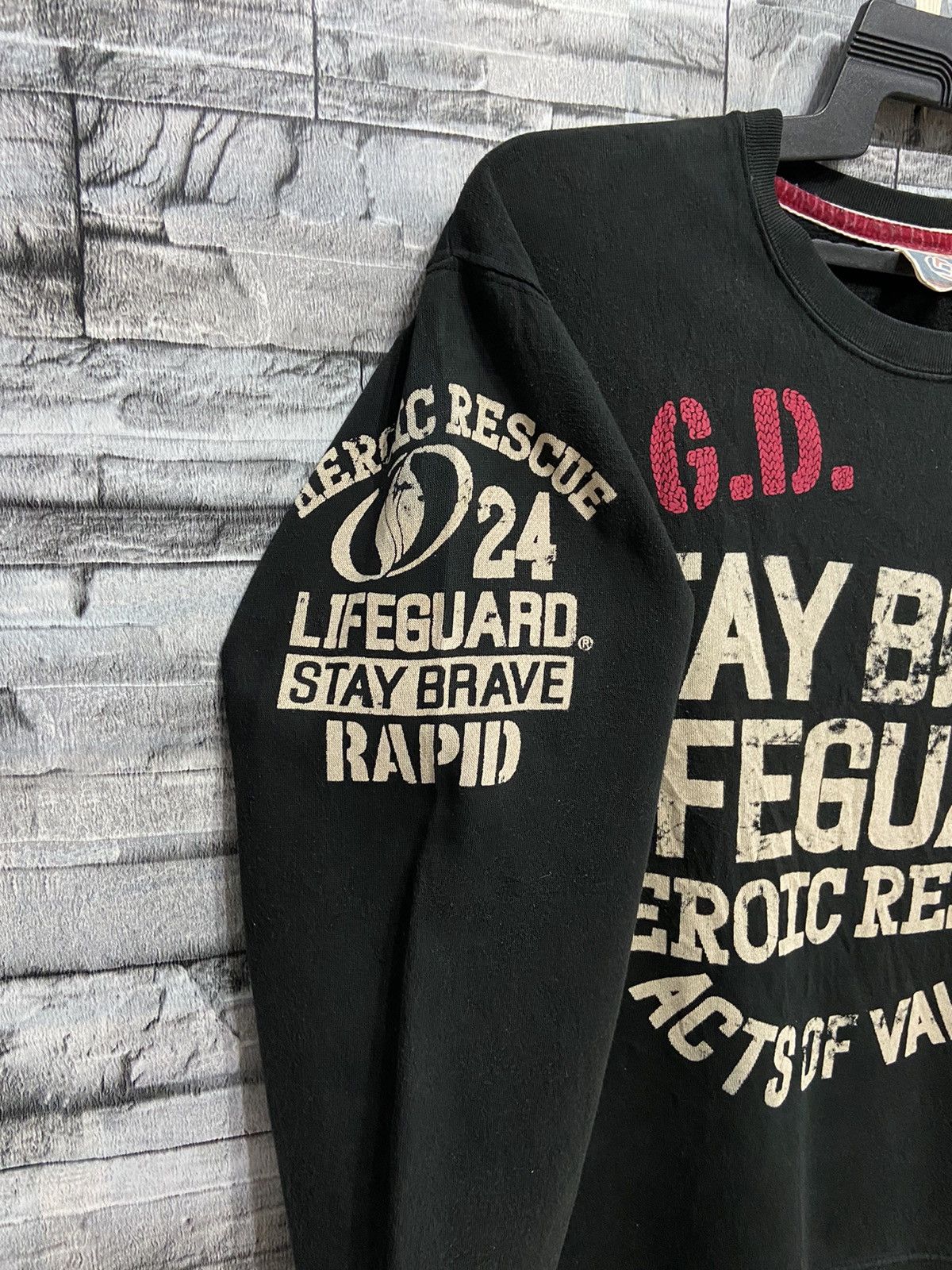 Vintage Vintage LifeGuard sweatshirt big design surf streetwear Size US M / EU 48-50 / 2 - 5 Thumbnail