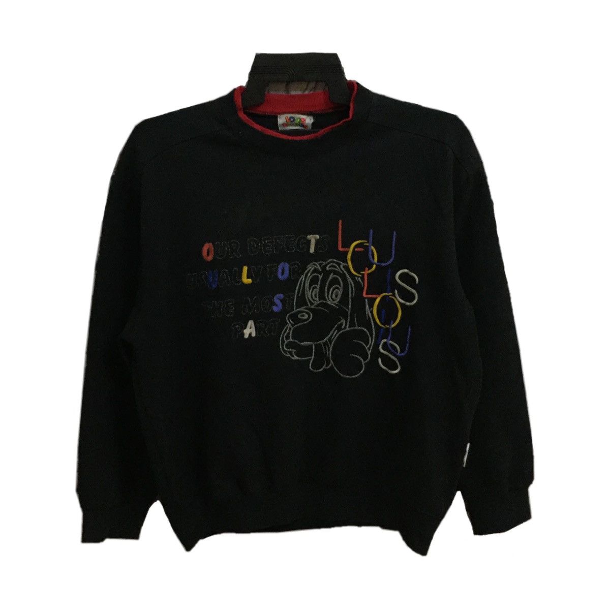 Japanese Brand Vintage Louis Versus sweatshirt embroidered Size 2L fit L Size US L / EU 52-54 / 3 - 1 Thumbnail