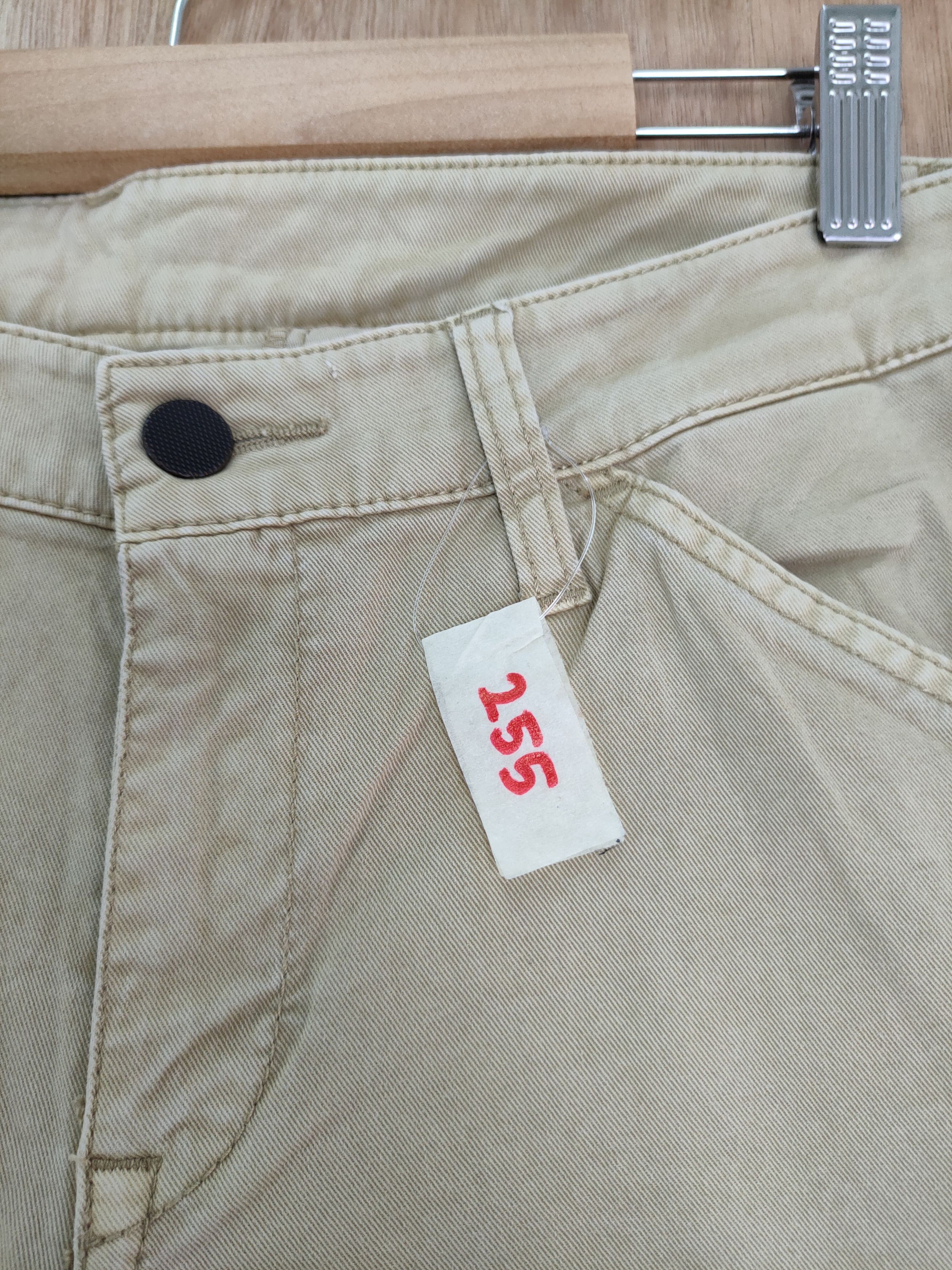 Japanese Brand DLL Uniqlo japan cream skinny multipocket cargo pants #255 Size US 28 / EU 44 - 4 Thumbnail