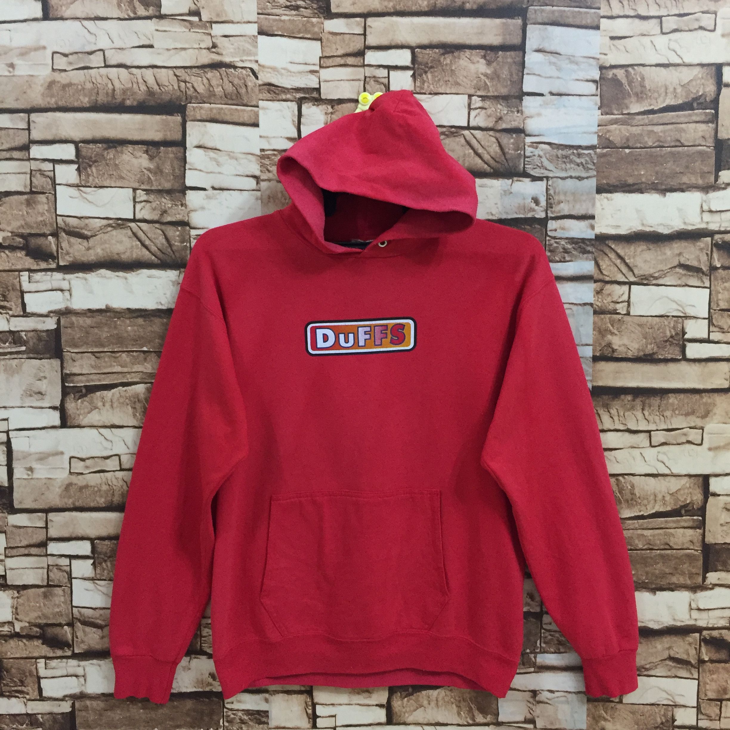 Vintage DuFFS hoodie sweatshirt box logo skatewear