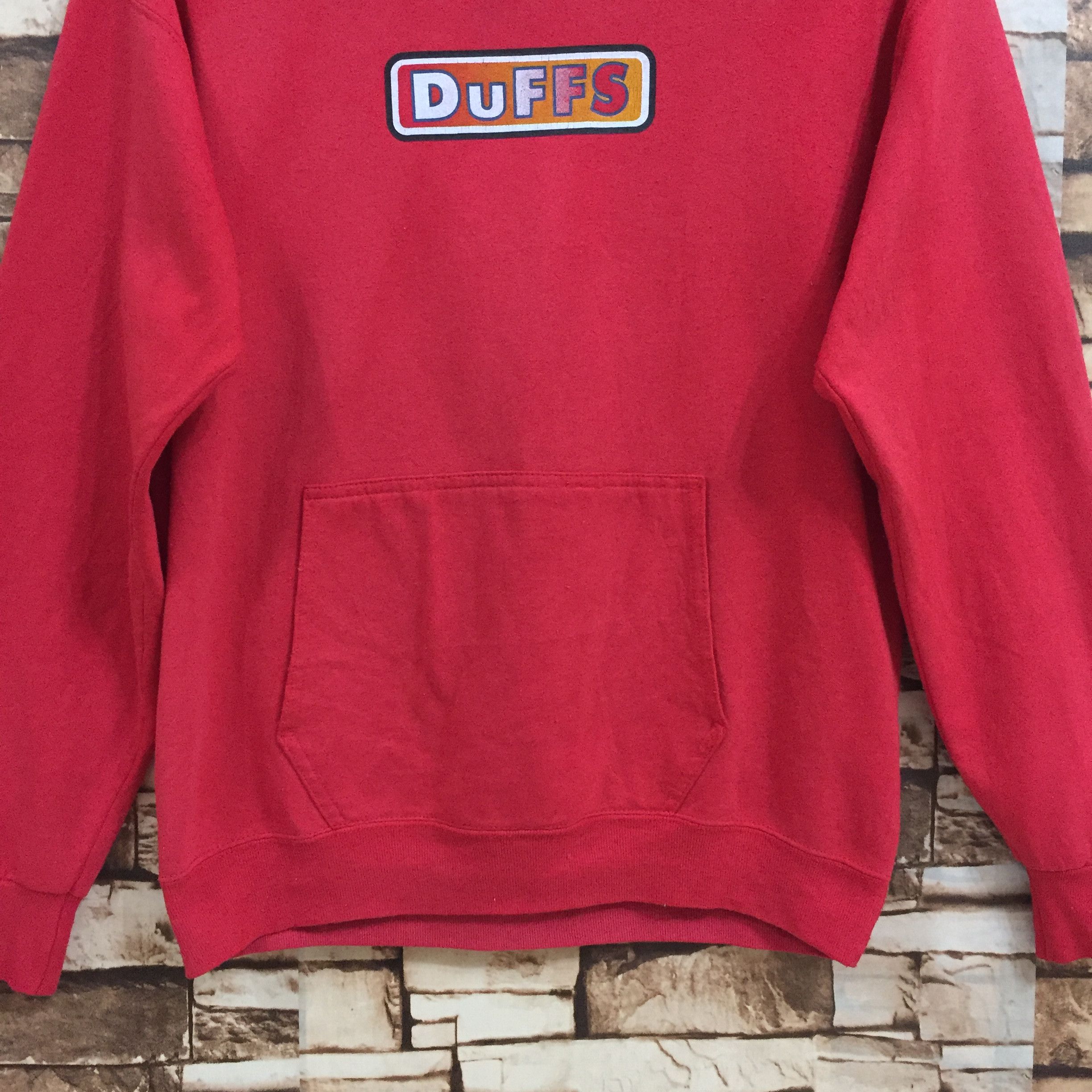 Vintage Vintage DuFFS hoodie sweatshirt box logo skatewear Size US M / EU 48-50 / 2 - 3 Thumbnail