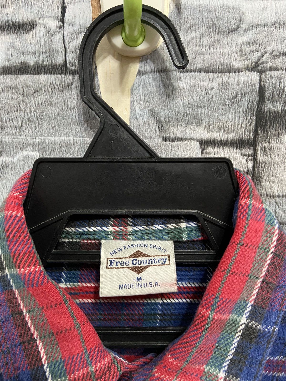 Flannel Vintage Free Country Flannel Double Pocket Size US M / EU 48-50 / 2 - 3 Thumbnail
