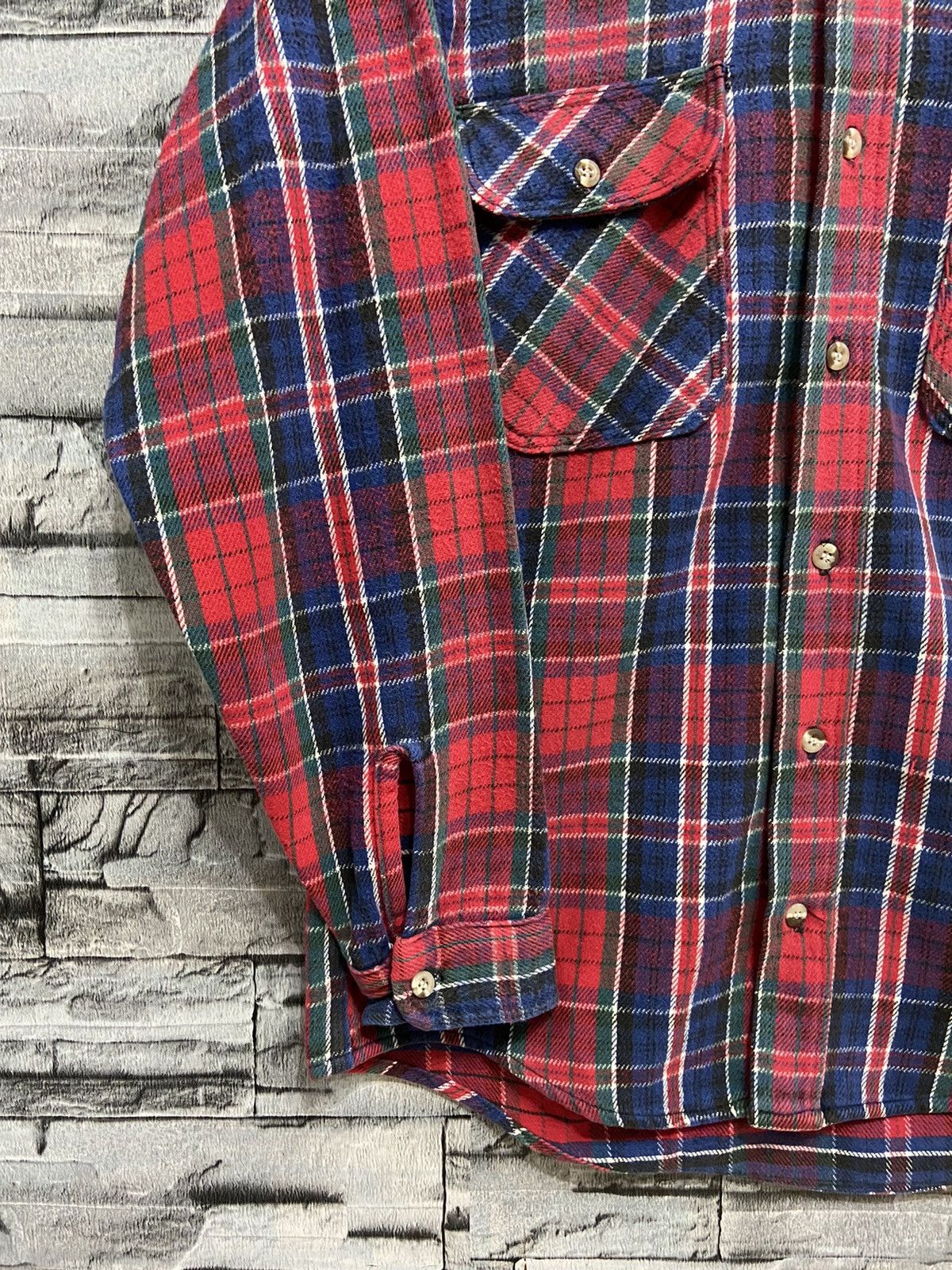 Flannel Vintage Free Country Flannel Double Pocket Size US M / EU 48-50 / 2 - 4 Thumbnail