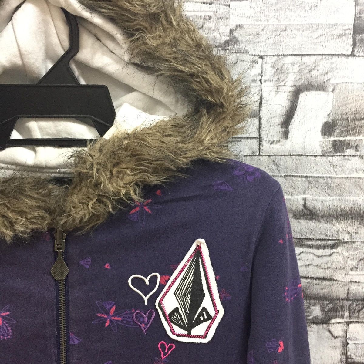 Vintage Volcom Reversible hoodie skateboard streetwear fit M Size M / US 6-8 / IT 42-44 - 6 Thumbnail