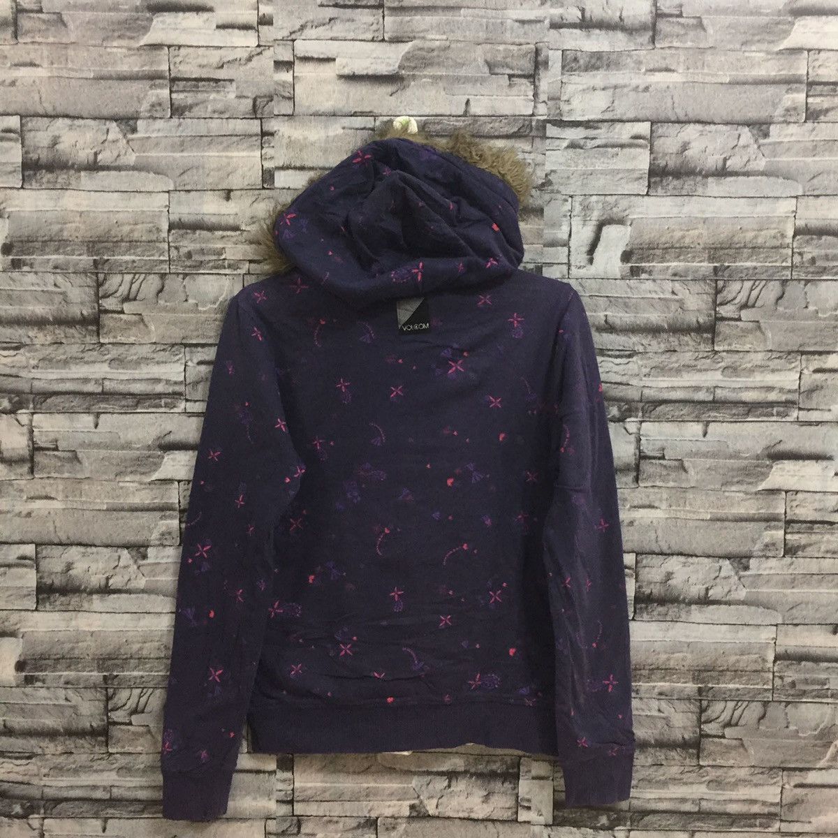 Vintage Volcom Reversible hoodie skateboard streetwear fit M Size M / US 6-8 / IT 42-44 - 7 Thumbnail
