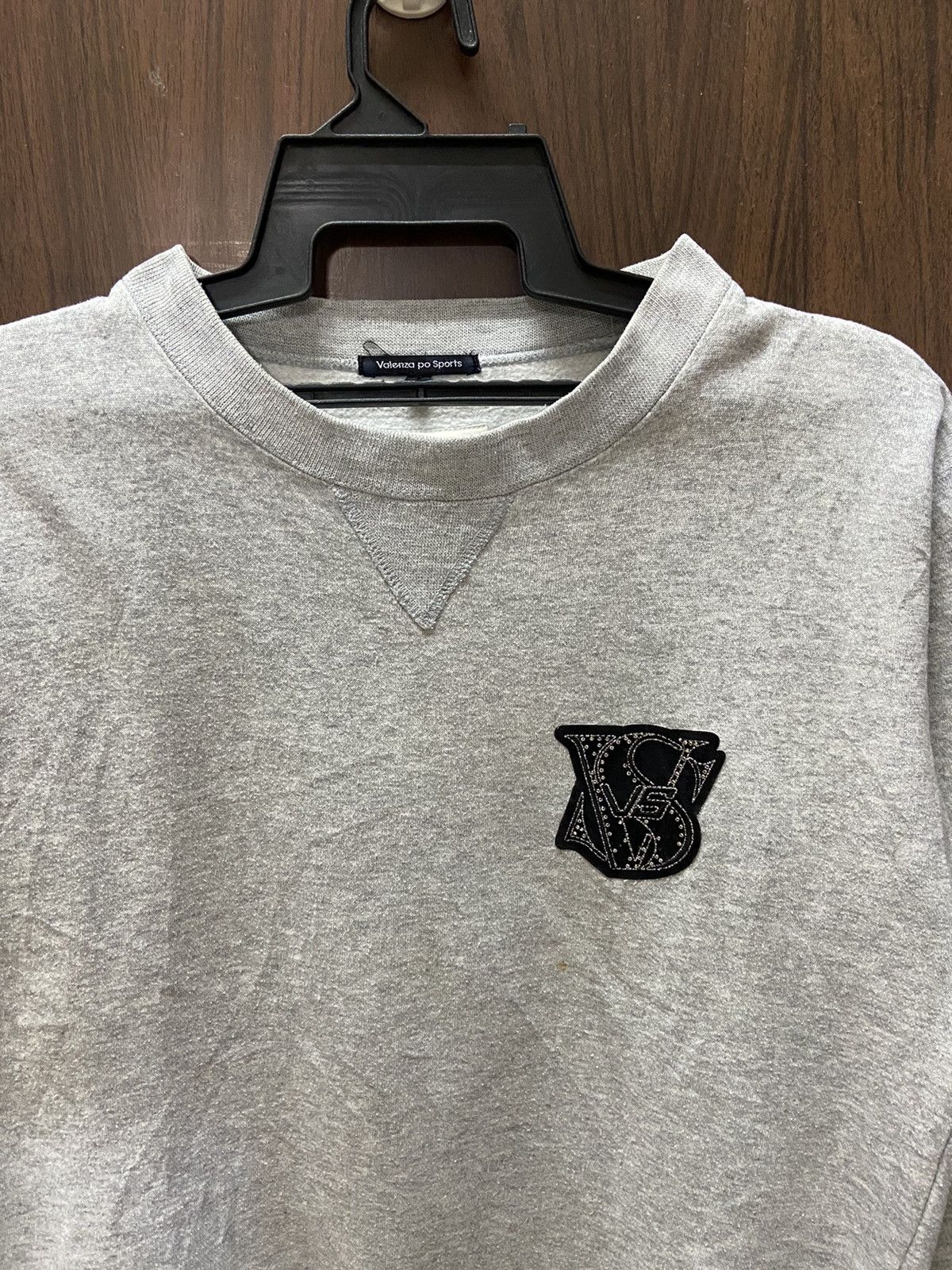 Vintage Vintage Valenza Sport sweatshirt big logo embroidered fit M Size US M / EU 48-50 / 2 - 4 Thumbnail