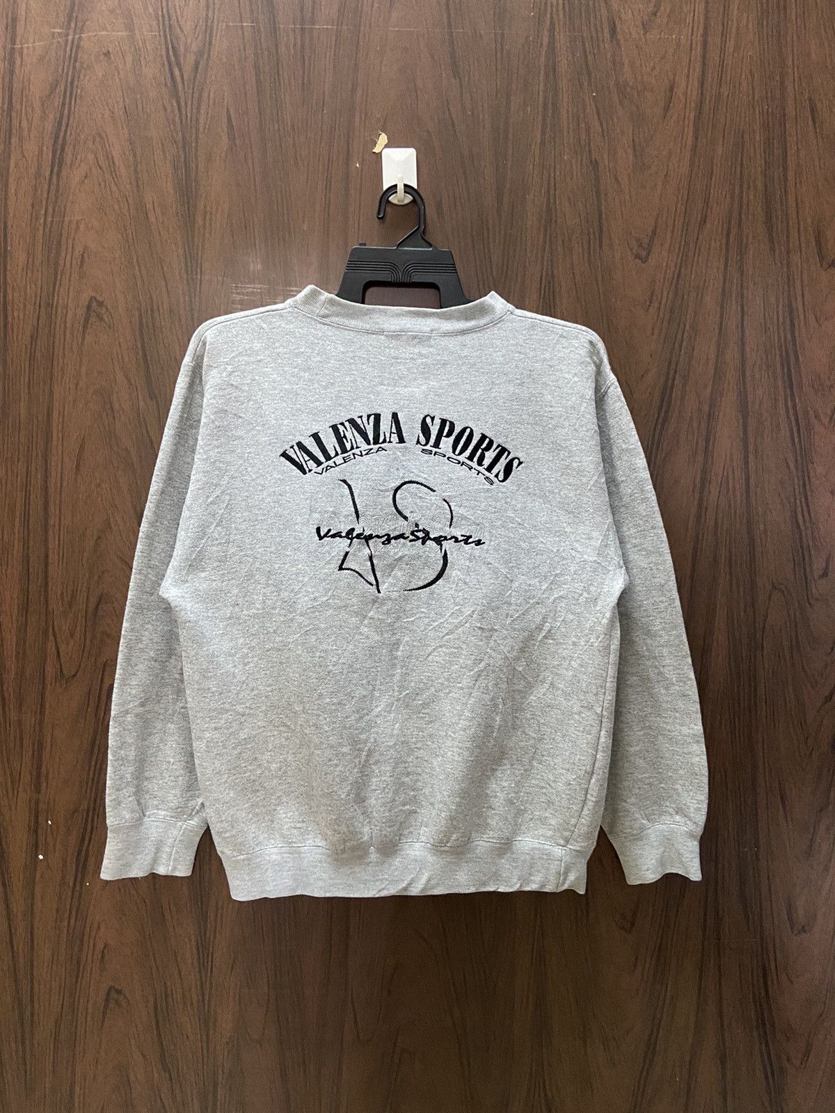 Vintage Vintage Valenza Sport sweatshirt big logo embroidered fit M Size US M / EU 48-50 / 2 - 1 Thumbnail