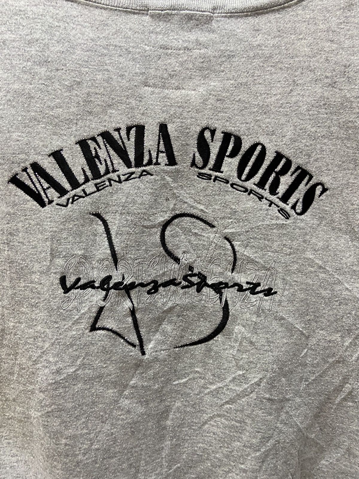 Vintage Vintage Valenza Sport sweatshirt big logo embroidered fit M Size US M / EU 48-50 / 2 - 2 Thumbnail