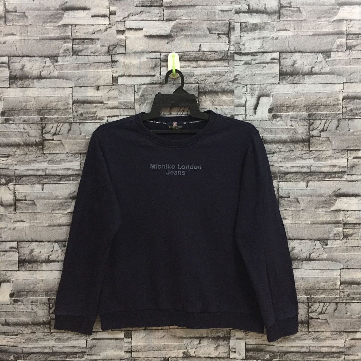 Japanese Brand Vintage MICHIKO LONDON JEANS sweatshirt size LL fit L Size US L / EU 52-54 / 3 - 1 Thumbnail