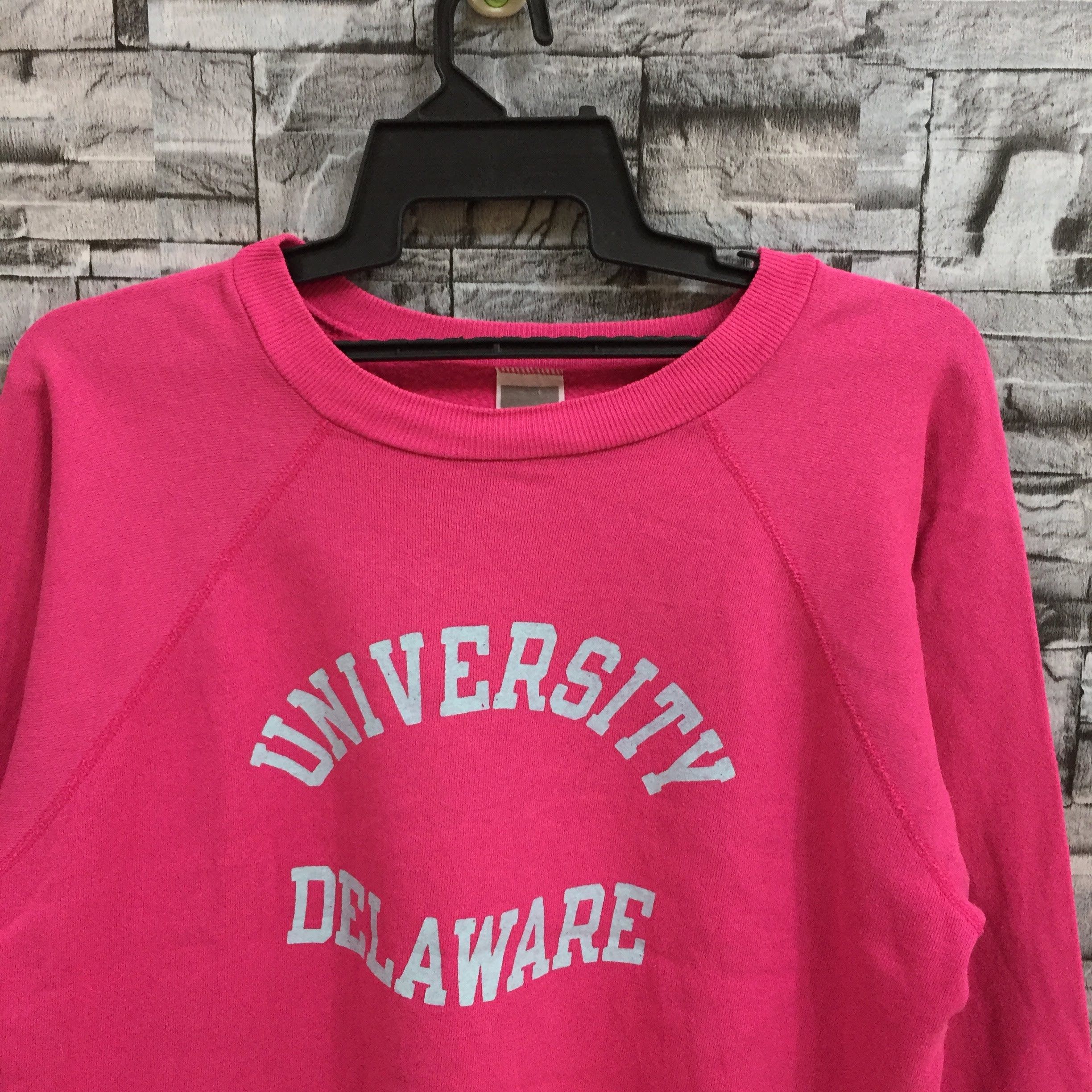 Vintage Vintage Hanes sweatshirt university delaware Size XL Size US XL / EU 56 / 4 - 2 Thumbnail