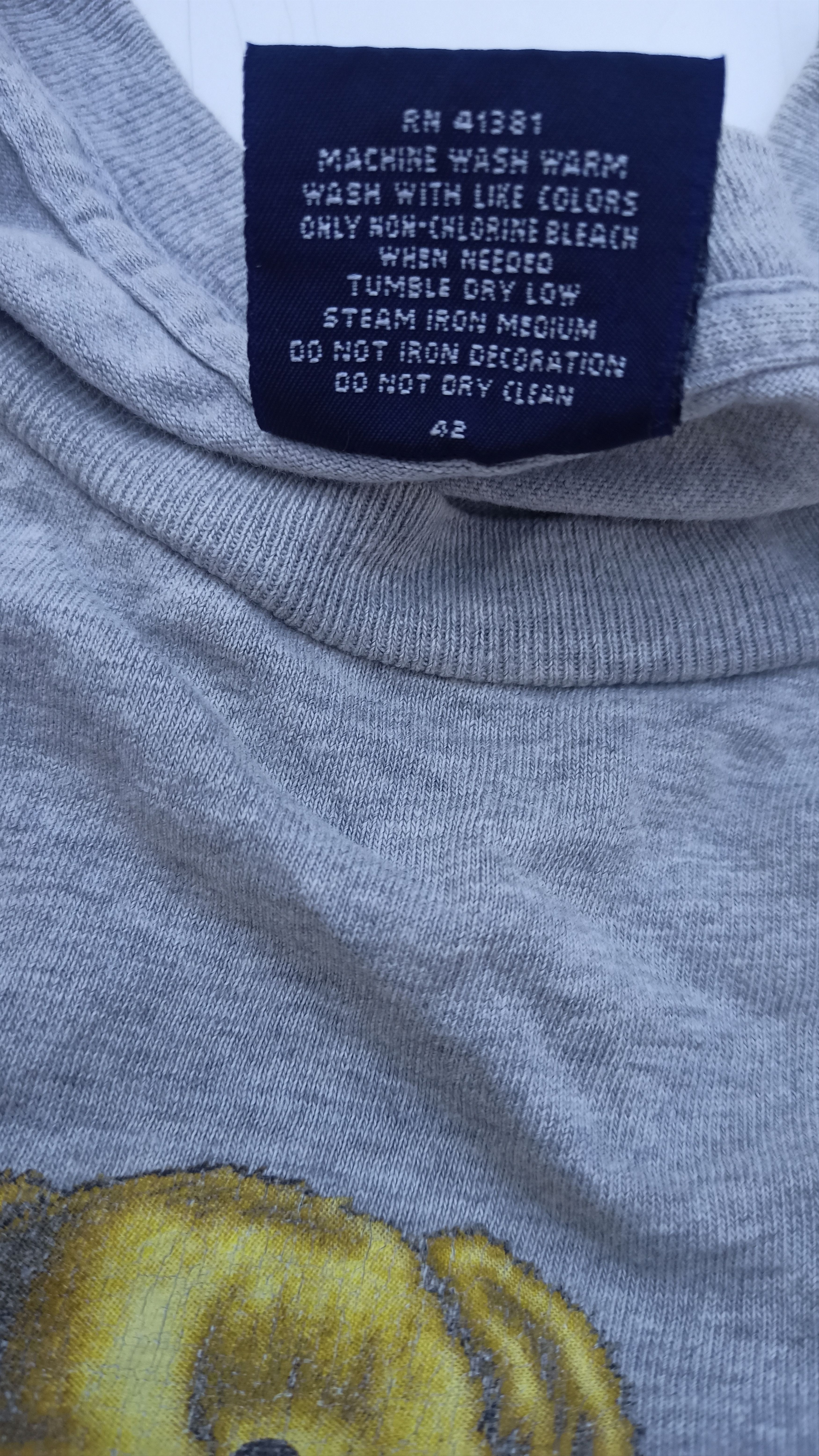 Polo Ralph Lauren × Vintage Vintage 90s Polo Sport Bear tshirt by Polo Ralph Lauren Size US XL / EU 56 / 4 - 5 Thumbnail