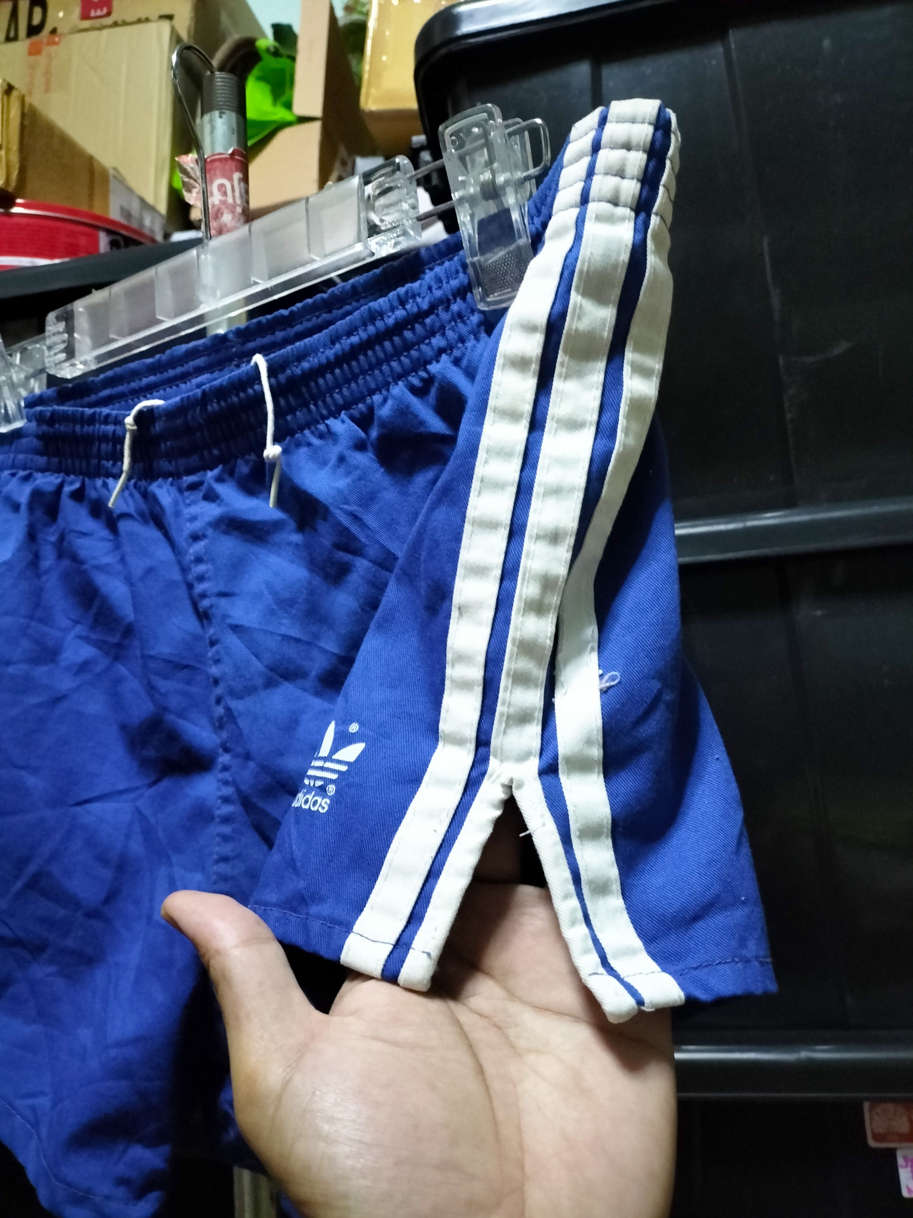 Adidas 80s Adidas Short Pant khakis Canvas Sportswear Size US 35 - 5 Thumbnail