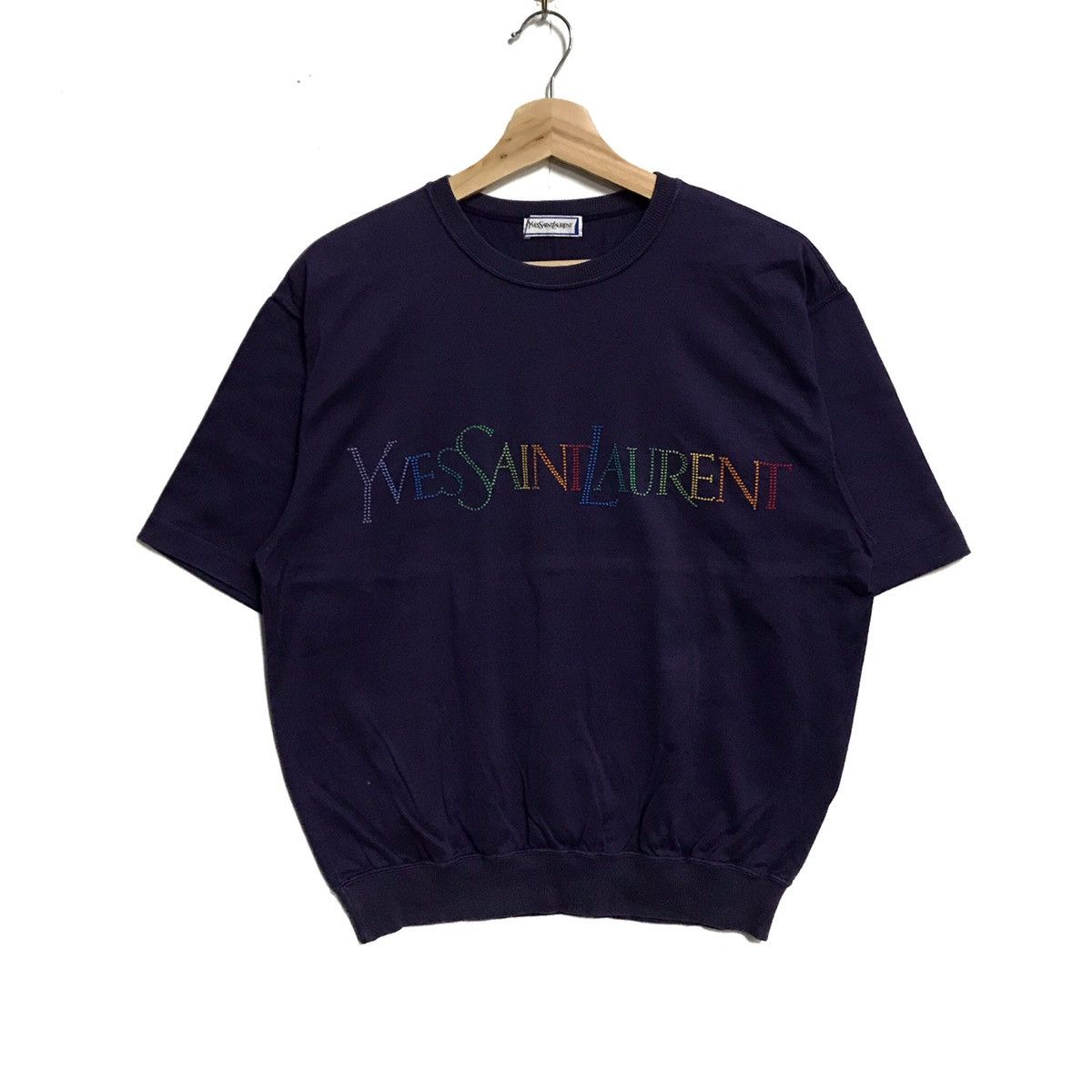 Other Vintage Yves Saint Lauren Sweatshirt Ysl Sweater Streetwear Size US M / EU 48-50 / 2 - 1 Thumbnail