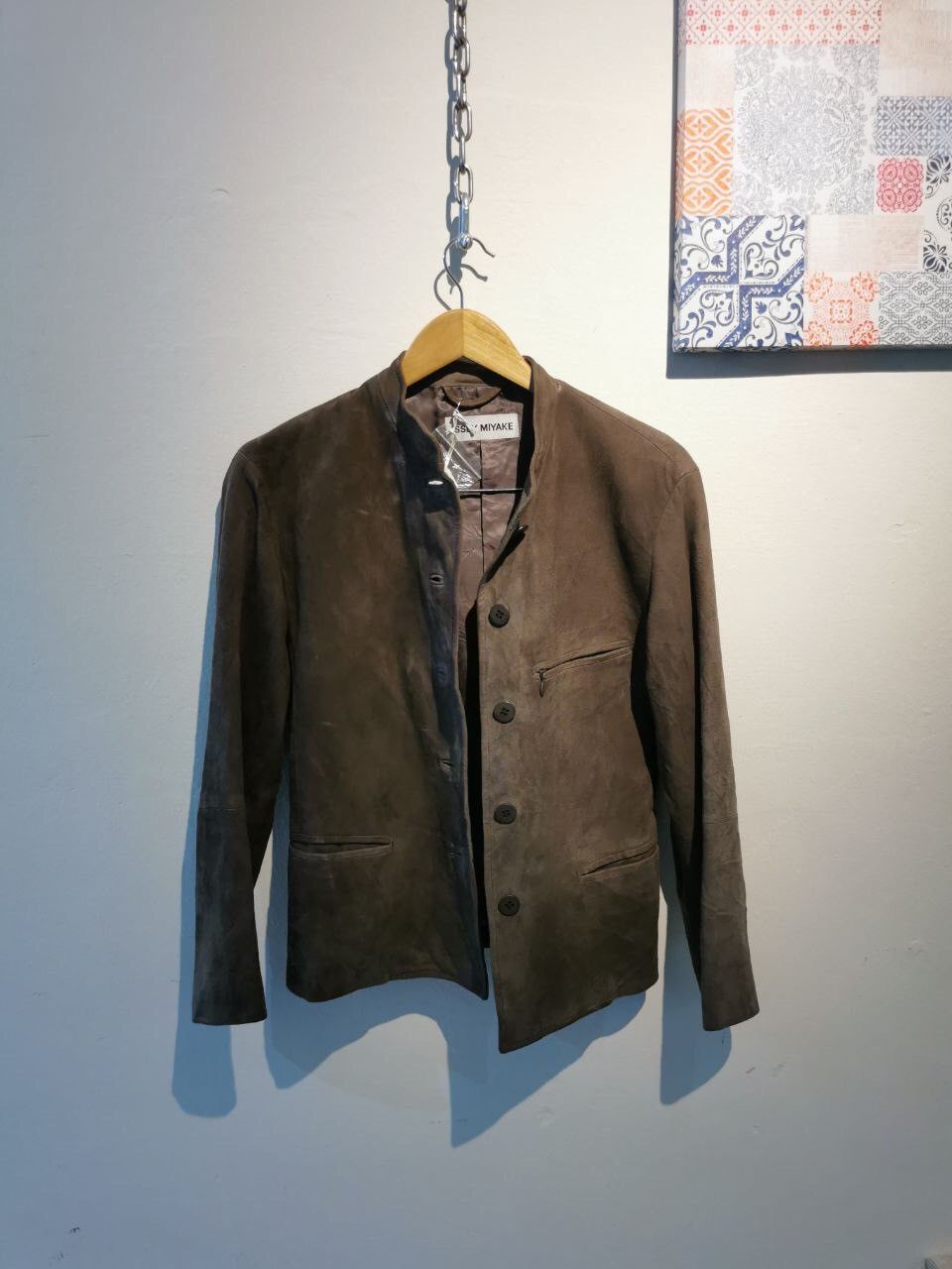 VINTAGE ISSEY MIYAKE MOLESKIN VELVET JACKET