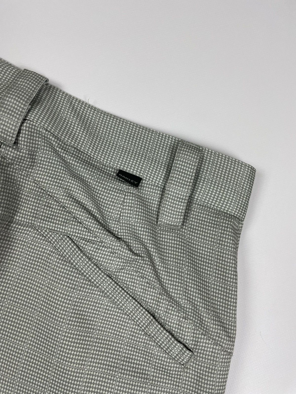 Oakley 2000s Oakley Lightweight Plaid Checkered Pants Size US 30 / EU 46 - 15 Thumbnail