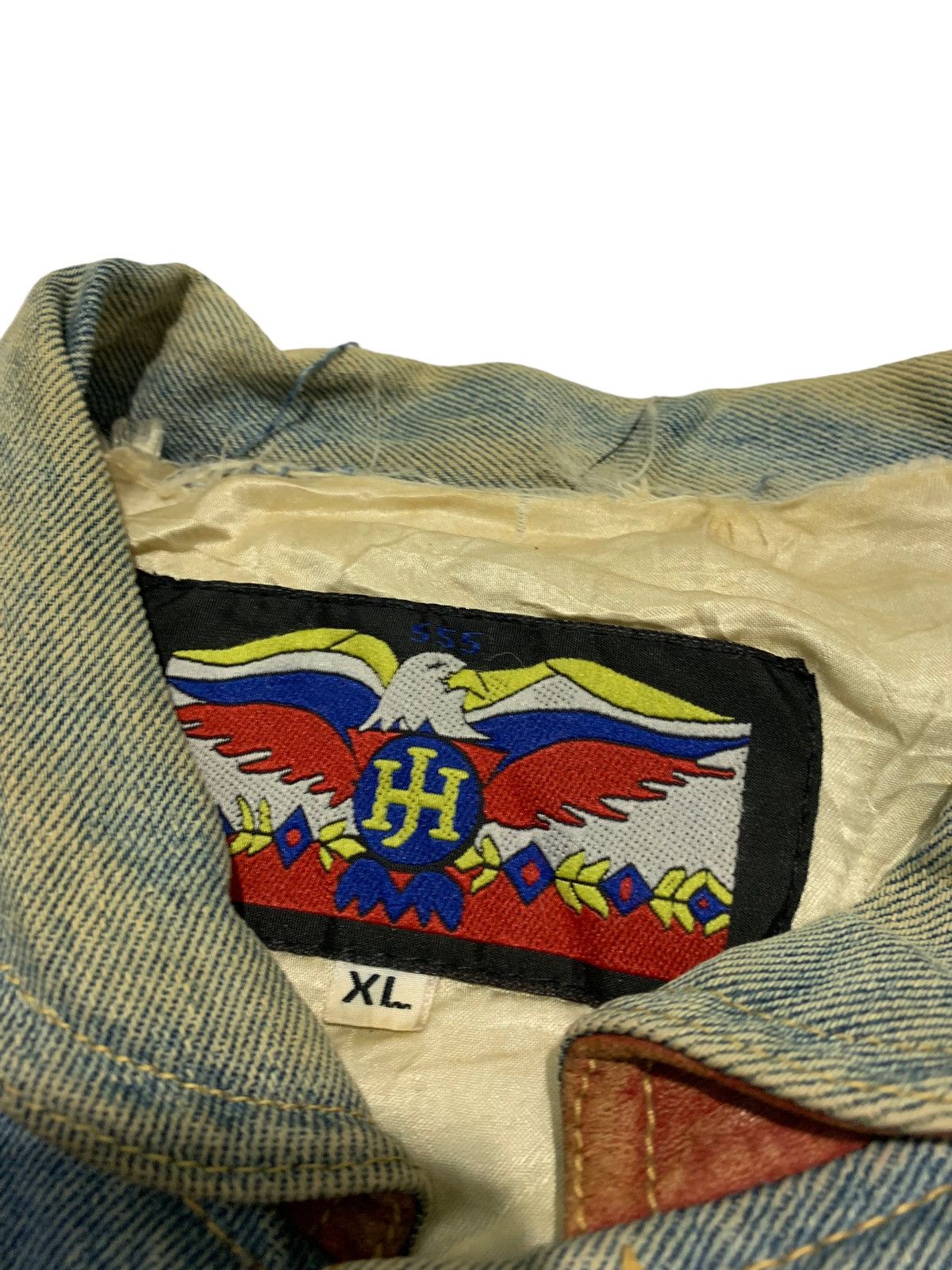 Jeff Hamilton 🔥VTG JEFF HAMILTON 49ERS DENIM AND LEATHER SLEEVES JACKETS Size US XL / EU 56 / 4 - 5 Thumbnail