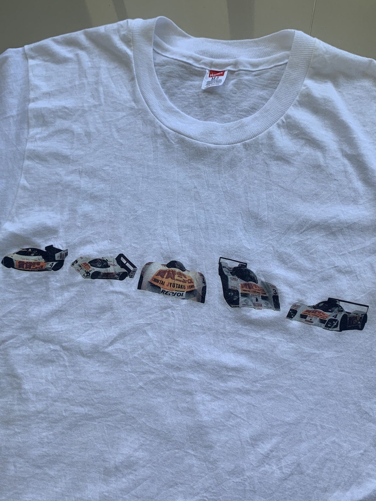 Vintage Vintage 90s Sportscar Chintai Jyutaku News Le Mans France Size US M / EU 48-50 / 2 - 10 Thumbnail