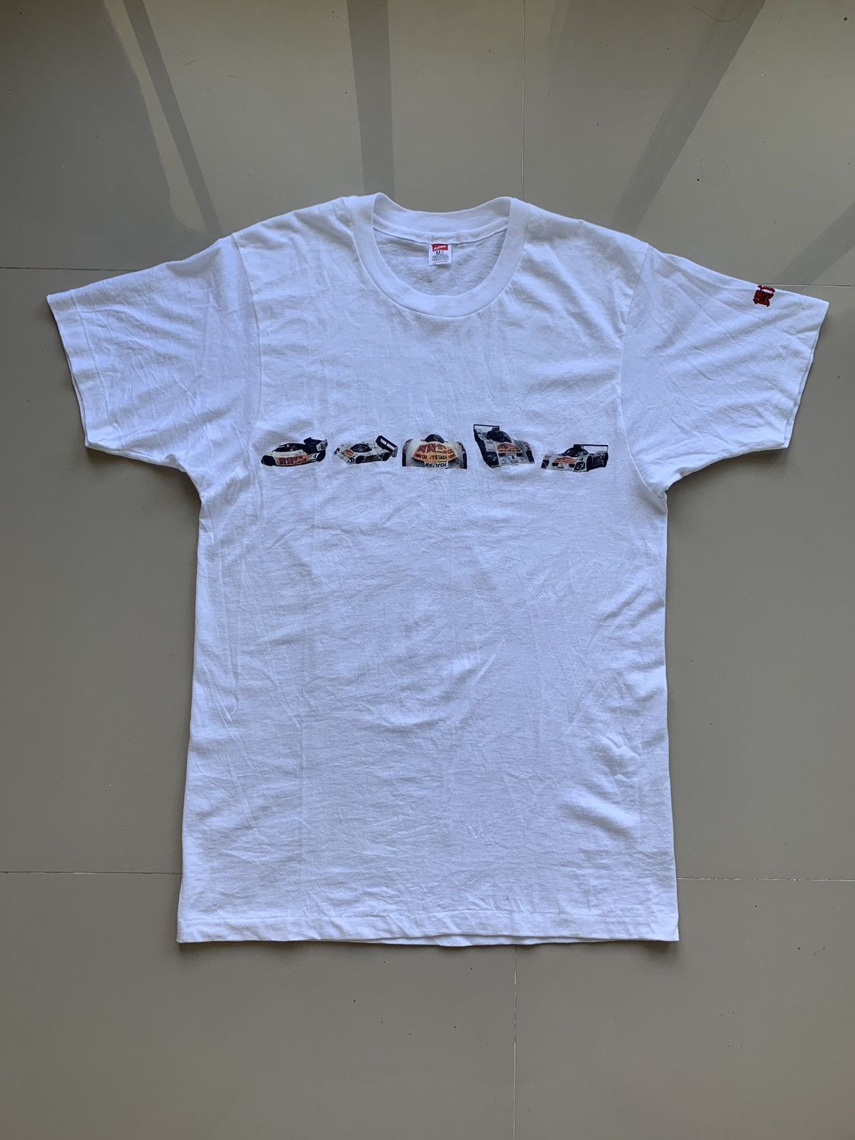 Vintage Vintage 90s Sportscar Chintai Jyutaku News Le Mans France Size US M / EU 48-50 / 2 - 1 Thumbnail