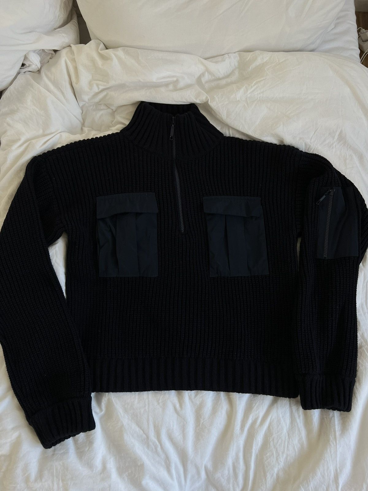 Baum und Pferdgarten Baum und Pferdgarten Clyde Military Tactical Knit half Zip Size L / US 10 / IT 46 - 2 Thumbnail