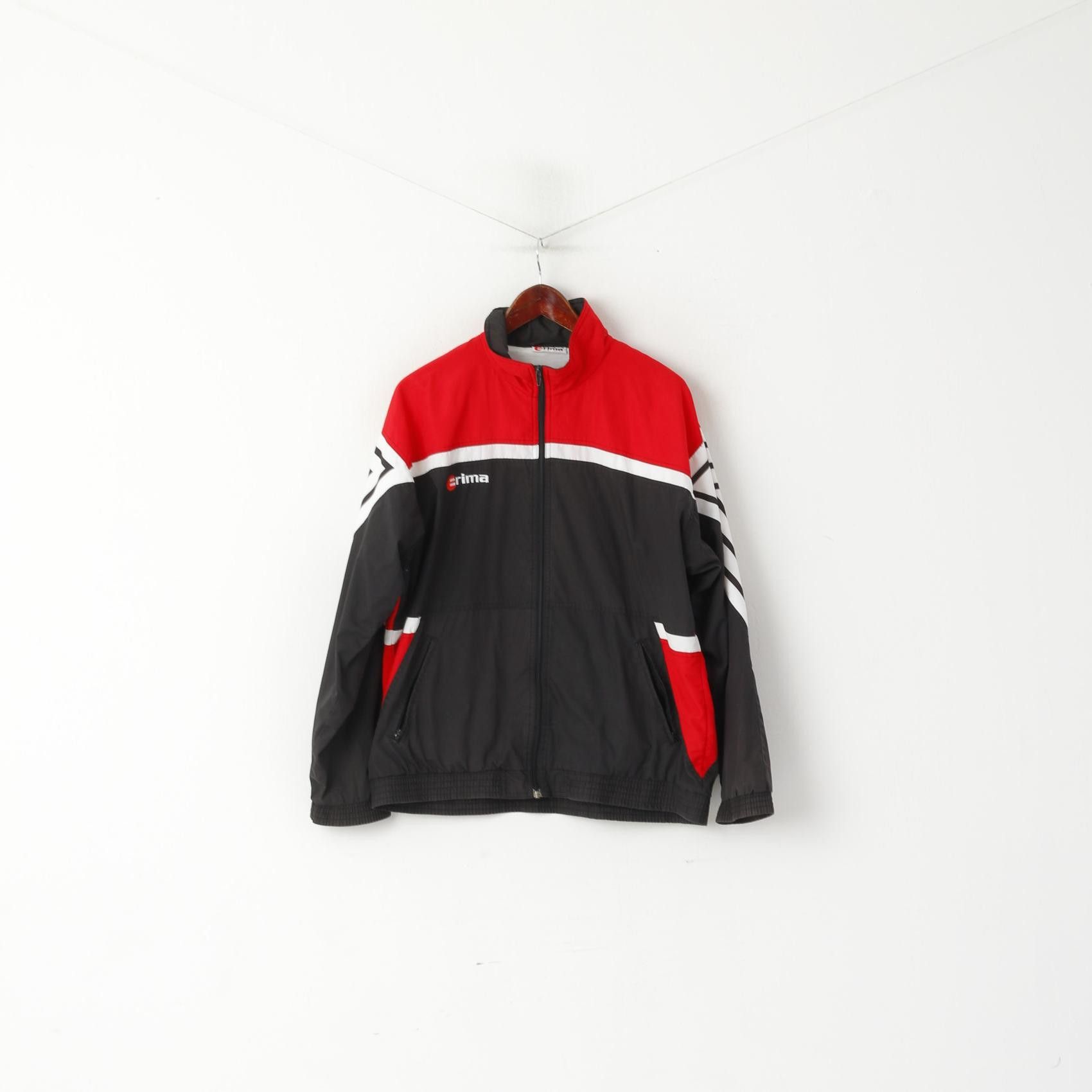 Erima × Vintage Erima Men 40/42 M Jacket Red Black Vintage Top 2117 Size US M / EU 48-50 / 2 - 1 Thumbnail