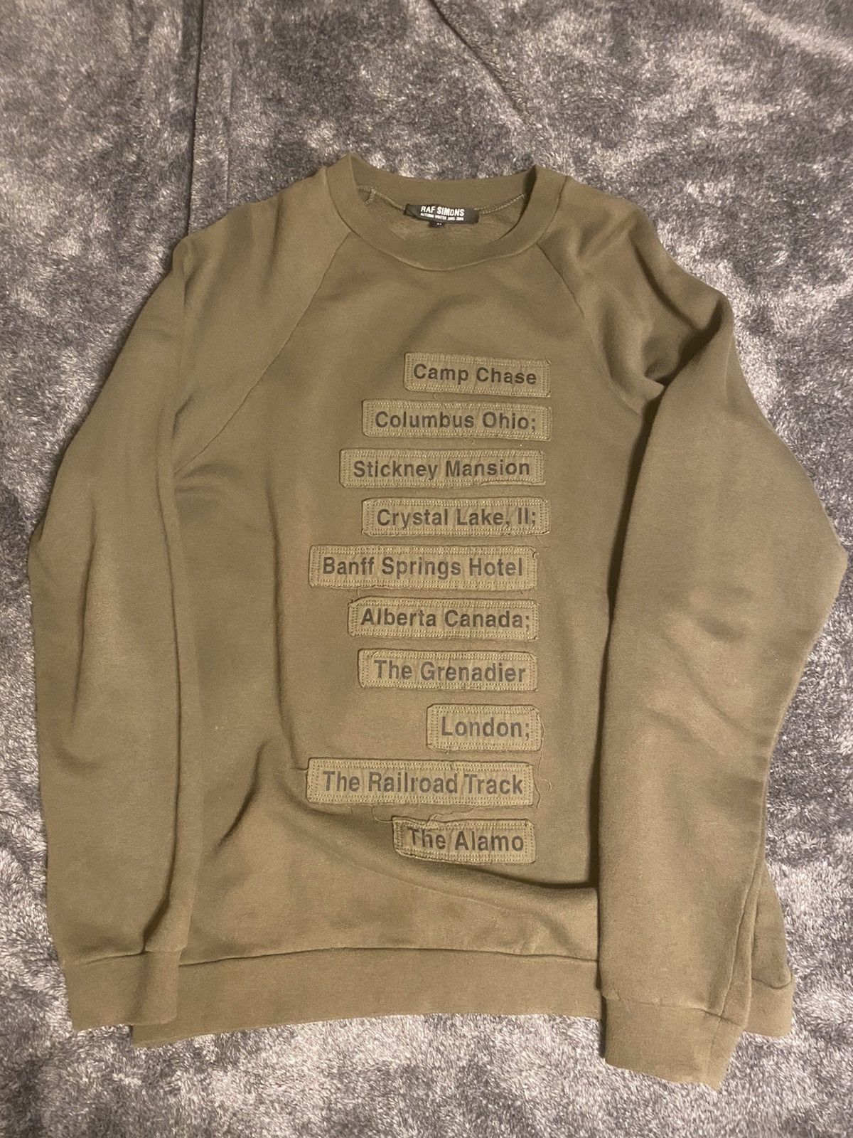 Raf Simons AW05 History Of My World “ Haunted Places “ Size US M / EU 48-50 / 2 - 5 Thumbnail