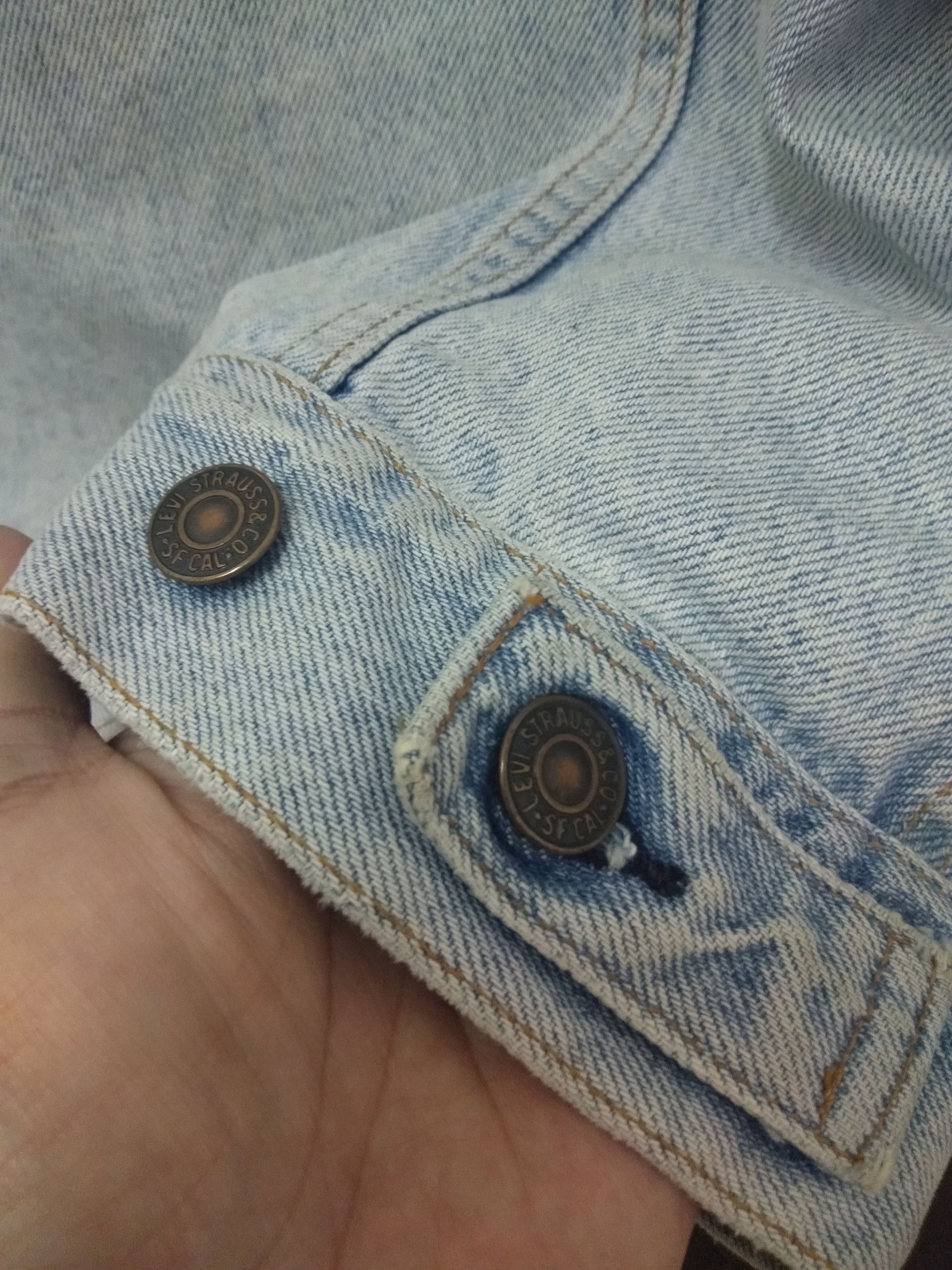 Levi's Vintage Denim Jacket Levi's Size US S / EU 44-46 / 1 - 9 Thumbnail