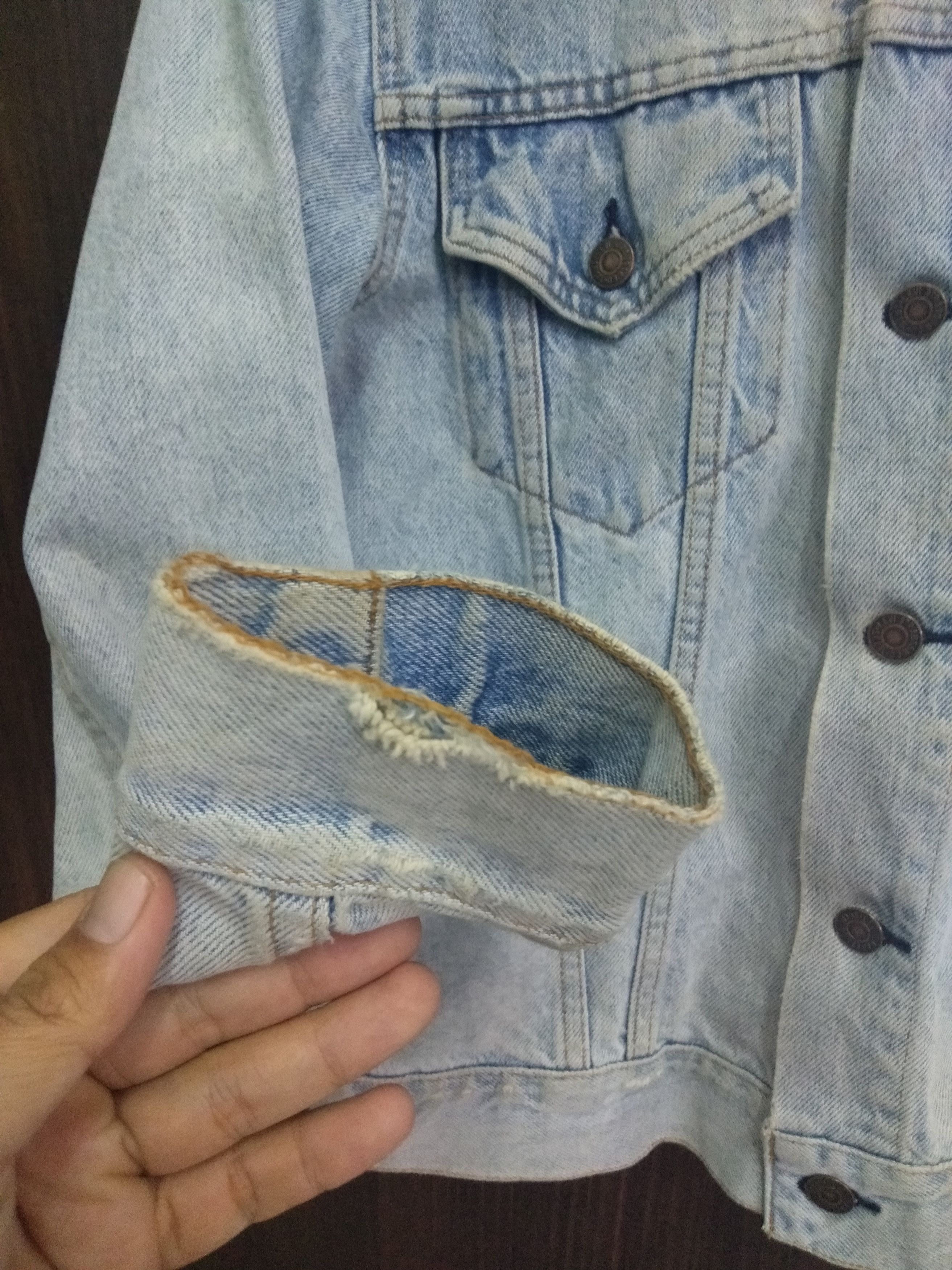 Levi's Vintage Denim Jacket Levi's Size US S / EU 44-46 / 1 - 5 Thumbnail