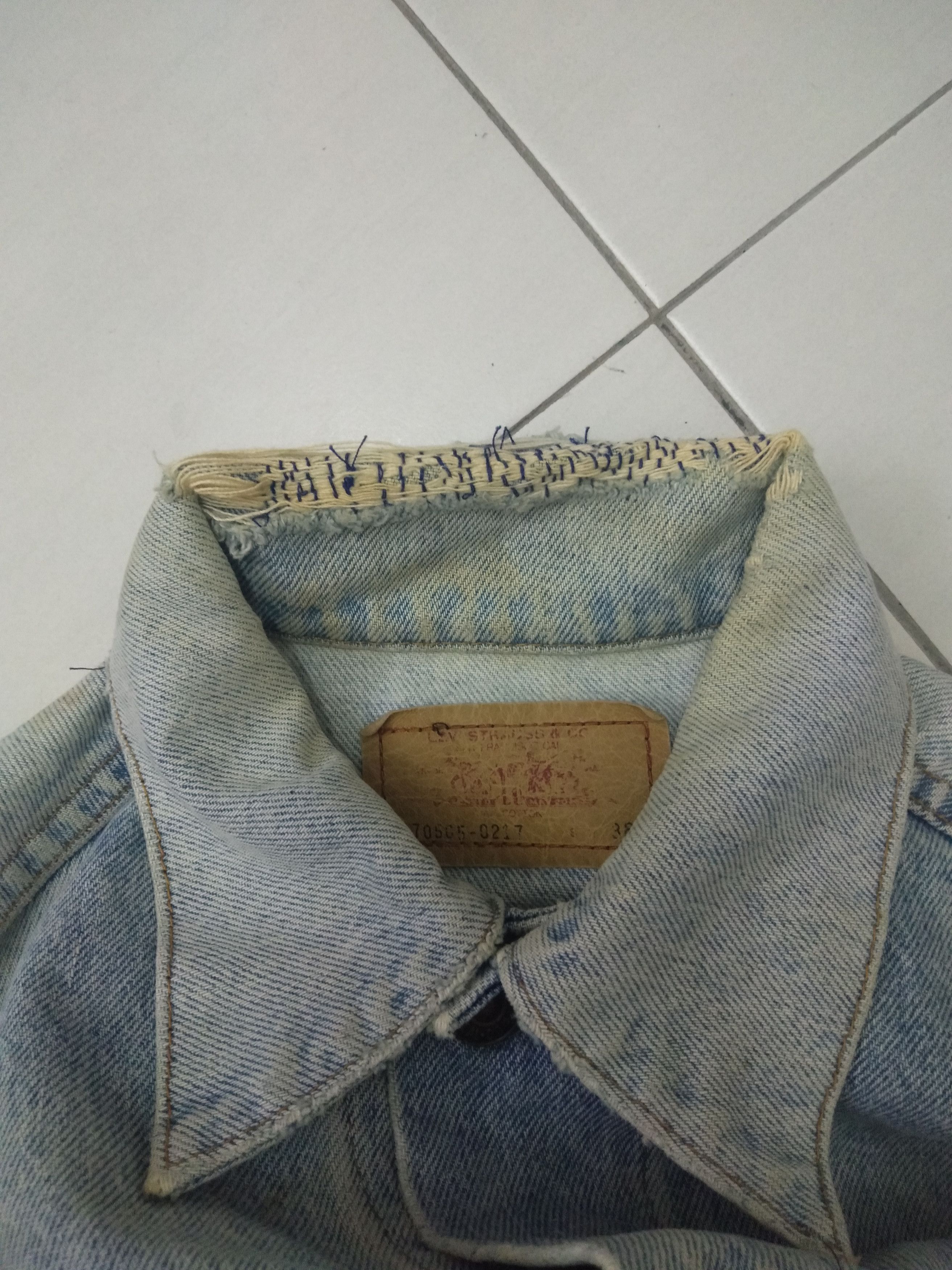 Levi's Vintage Denim Jacket Levi's Size US S / EU 44-46 / 1 - 8 Thumbnail