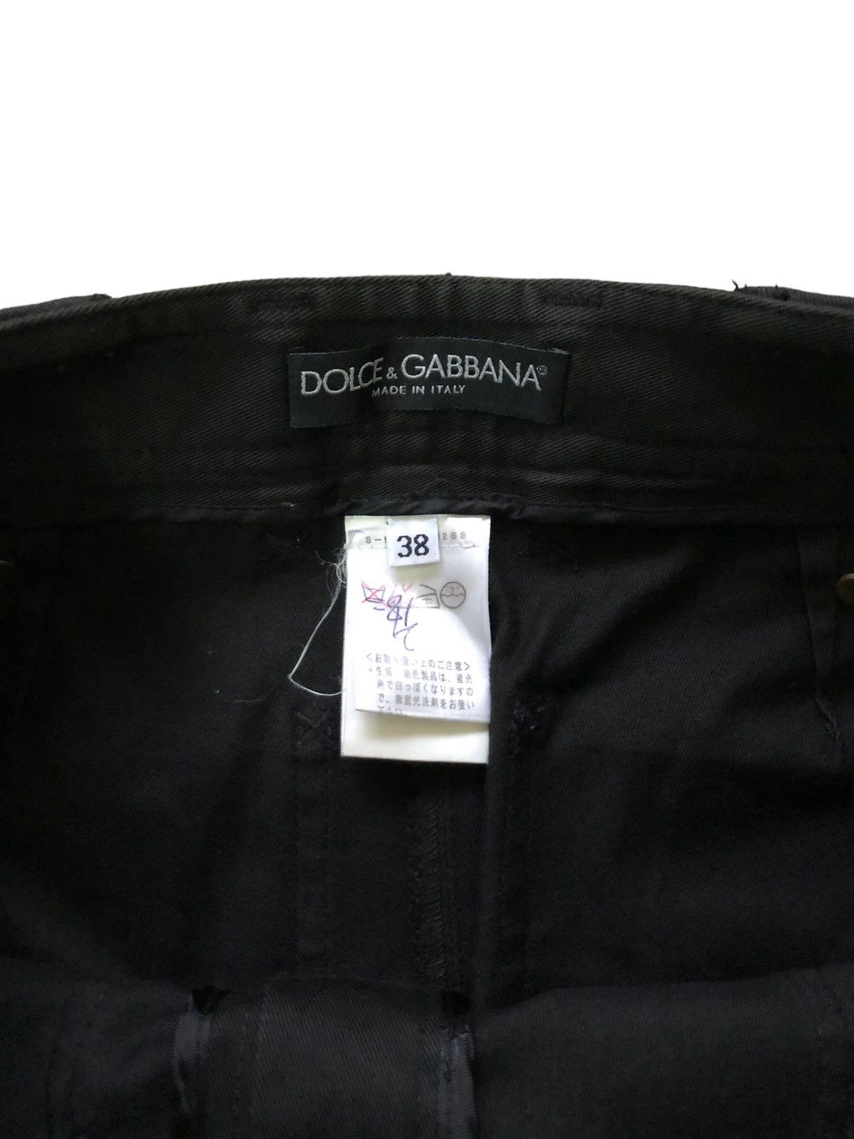 Dolce & Gabbana 2000s Dolce & Gabbana Carpenter flare Pant Size US 28 / EU 44 - 15 Thumbnail