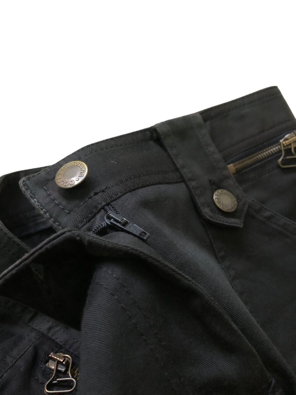 Dolce & Gabbana 2000s Dolce & Gabbana Carpenter flare Pant Size US 28 / EU 44 - 7 Thumbnail
