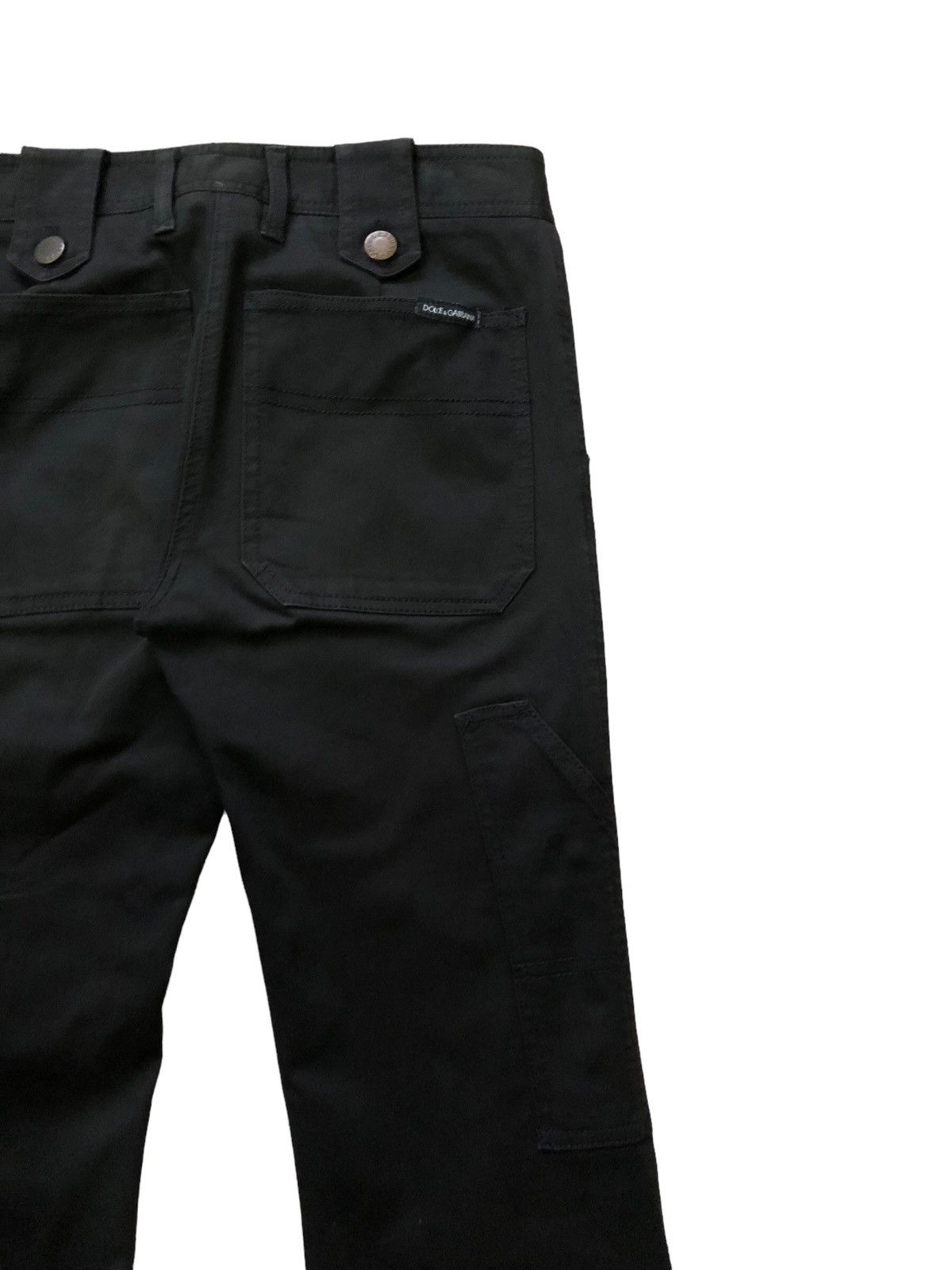 Dolce & Gabbana 2000s Dolce & Gabbana Carpenter flare Pant Size US 28 / EU 44 - 13 Thumbnail